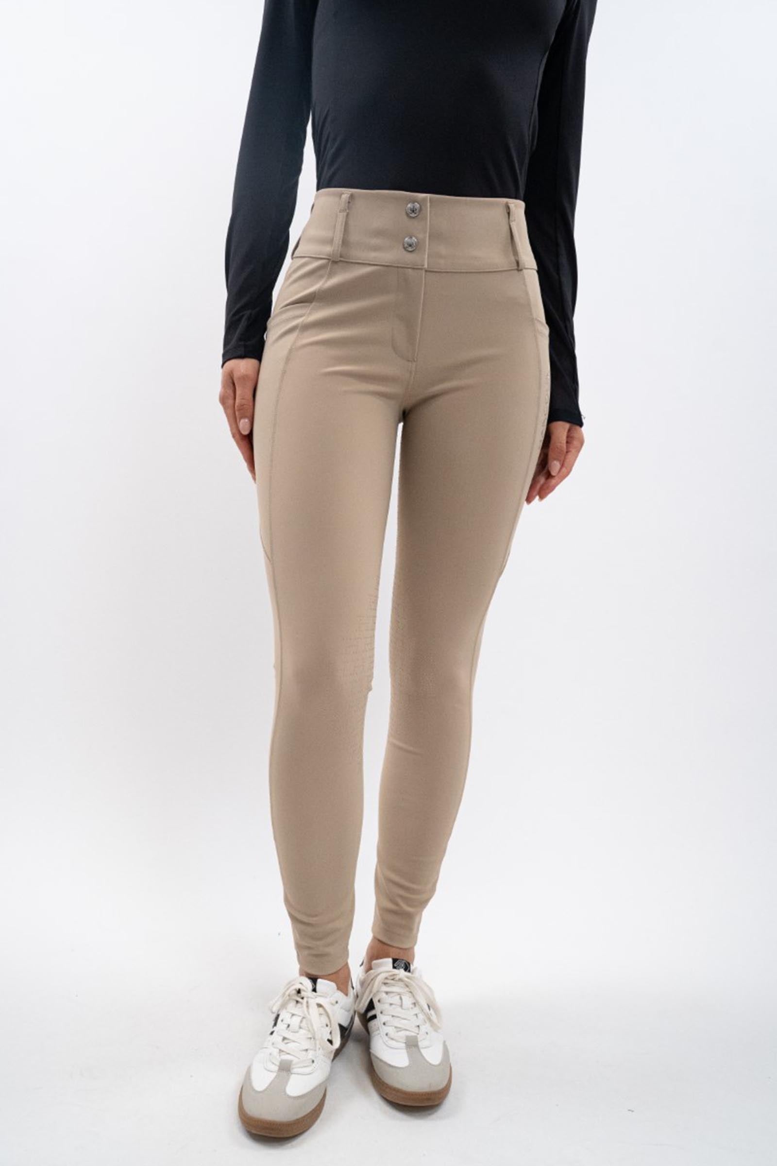 Harcour Ludivine pantalones de equitación para mujer con grip integral Womens Breeches