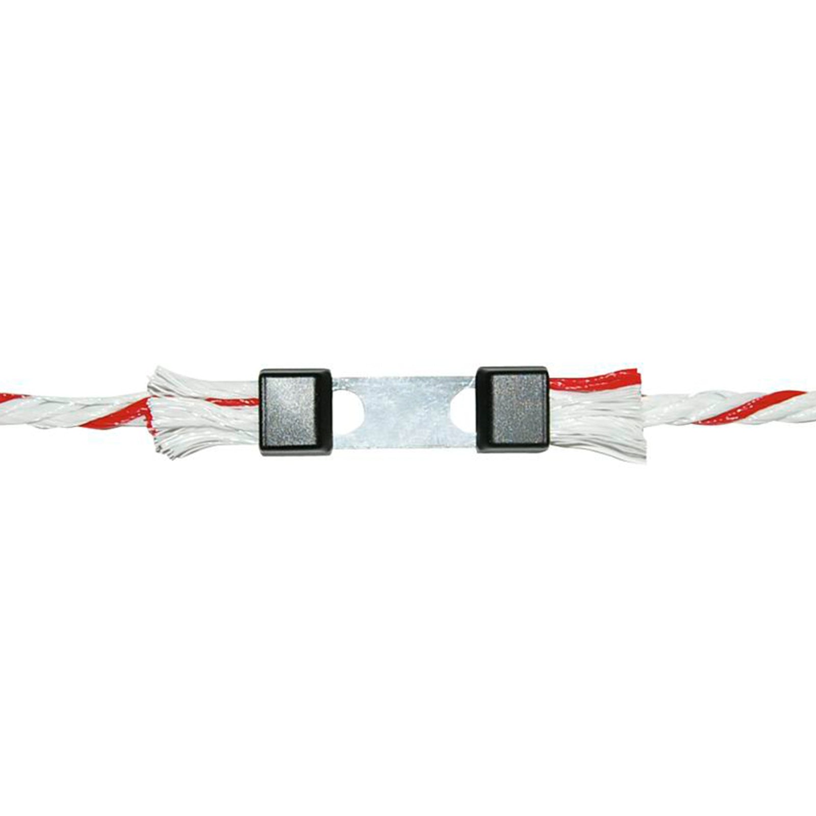Corral CORRAL conector de cuerda Litzclip para cuerdas Ø 6 mm, acero inoxidable, 5 uds. Suministros de Cercas