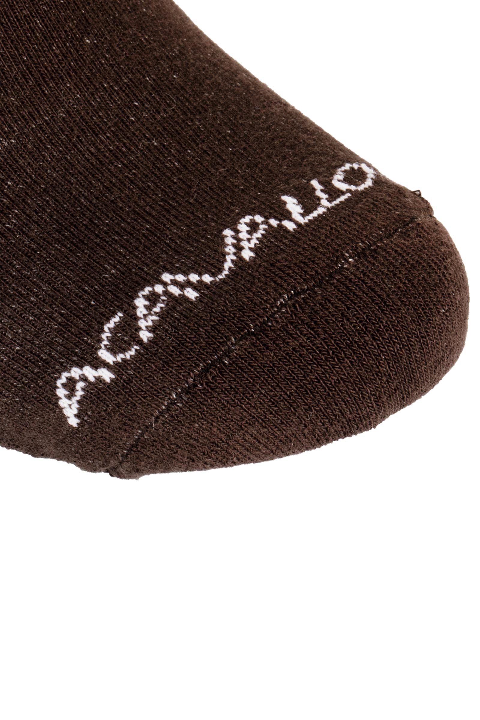 Acavallo Diamond Pattern Cotton Socks Socks