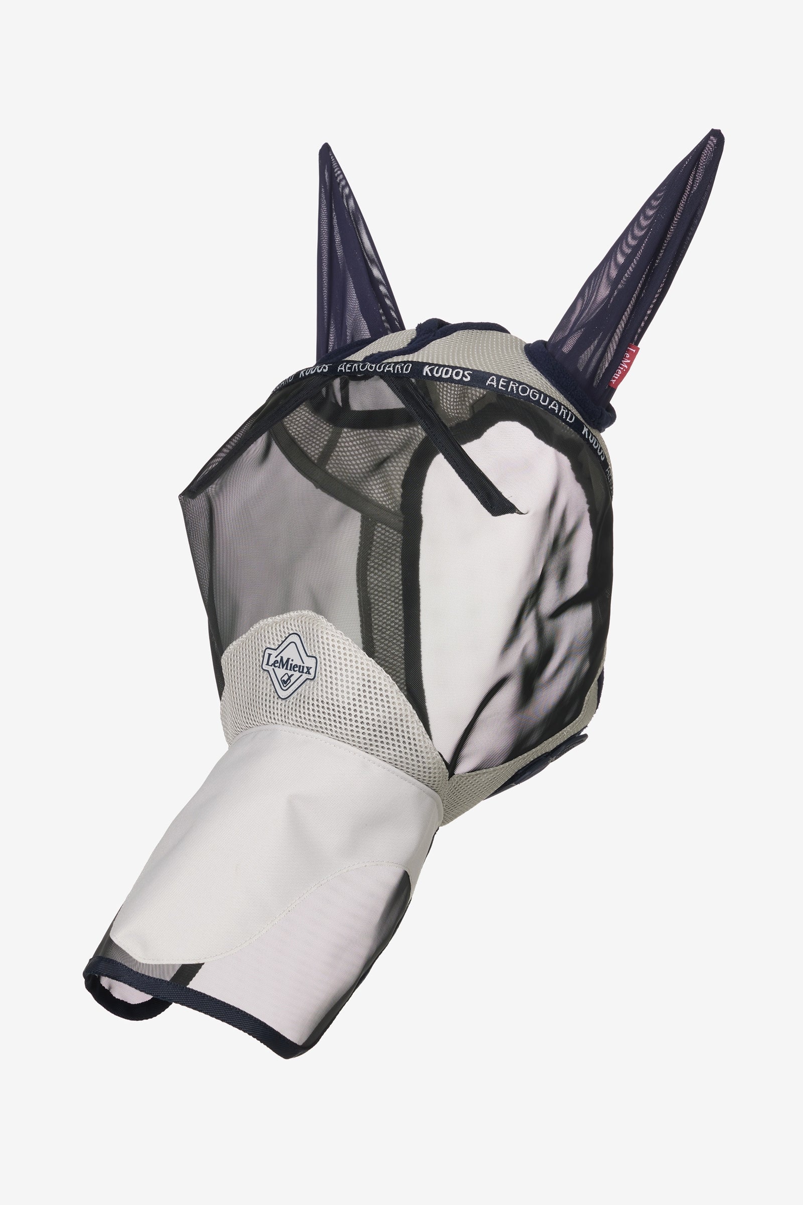 LeMieux Kudos AeroGuard Half Fly Mask Protección Antimoscas para Caballos