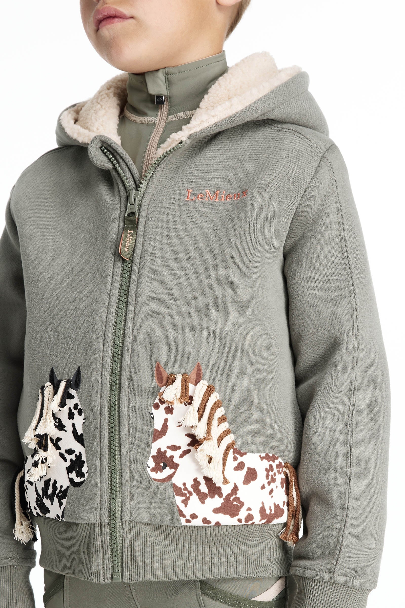 LeMieux Mini Charlie Lined Hoodie Kids Apparel