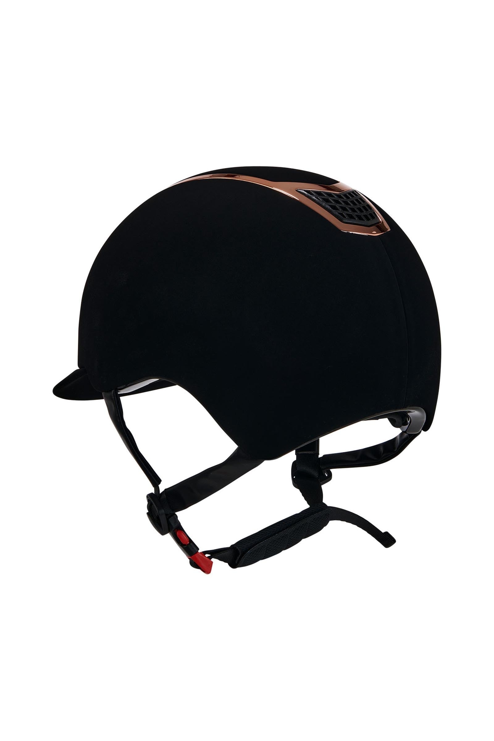 Equestro Helmet With Colored Velvet Frame Safety Equipment