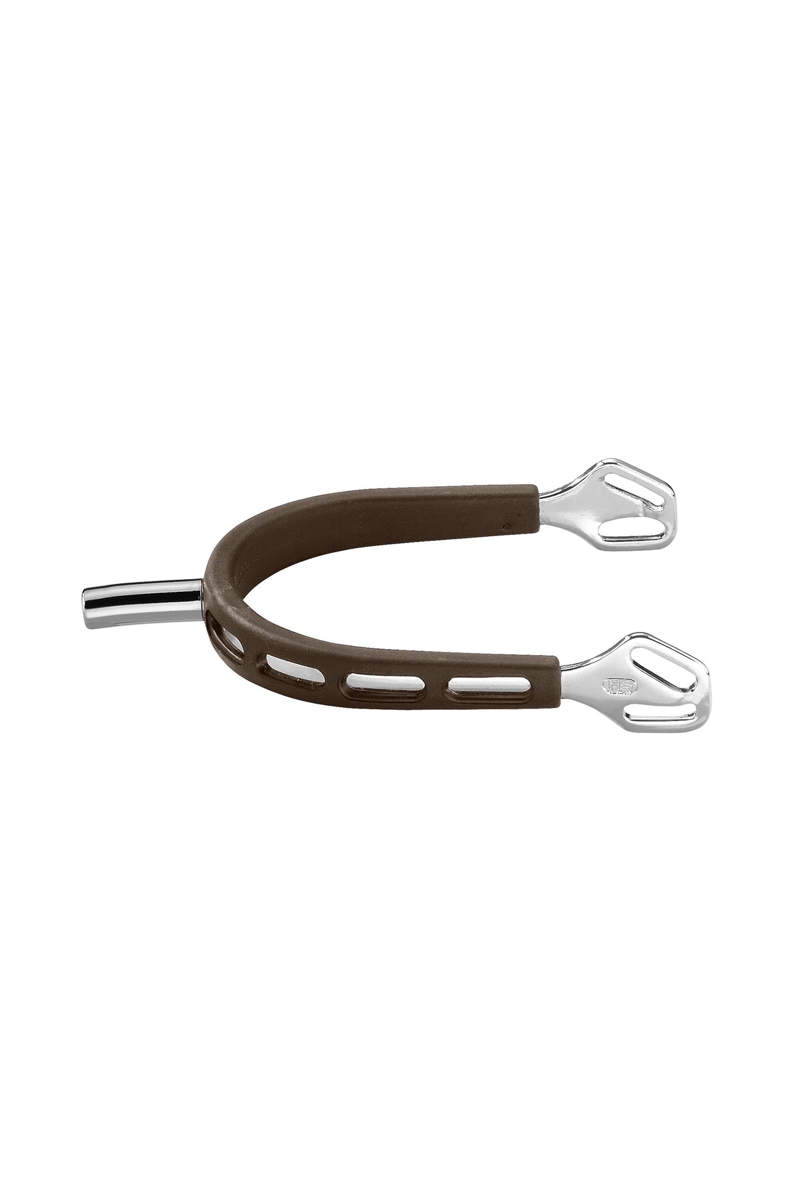 Sprenger Ultra Fit Grip espuelas marrón, acero inoxidable, cuello plano Fustas