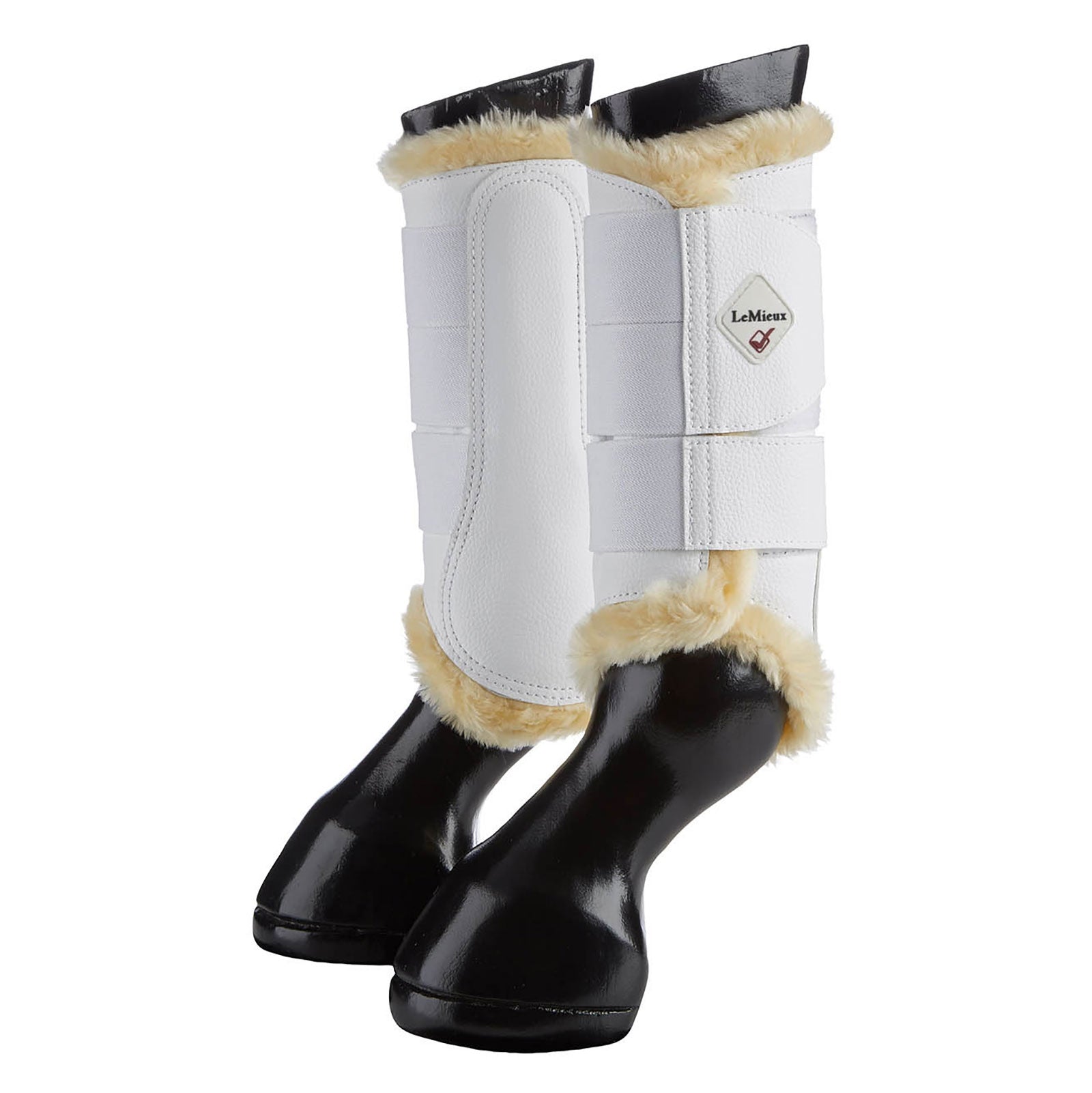 LeMieux Fleece Lined Brushing Boot Leg Protection & Hoof Protection for Horses