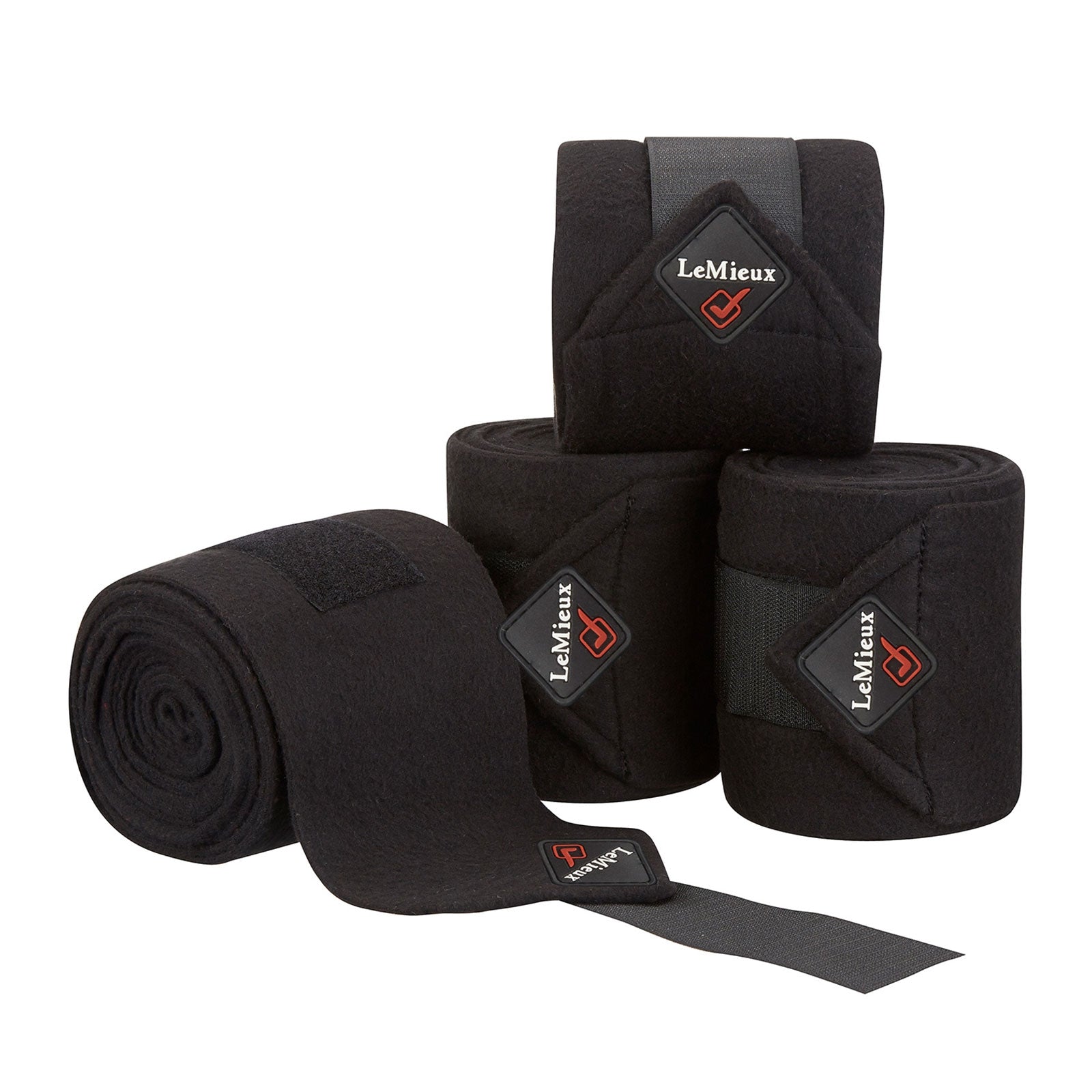 LeMieux Vendas de Polo Luxury, conjunto de 4 Leg Protection & Hoof Protection for Horses