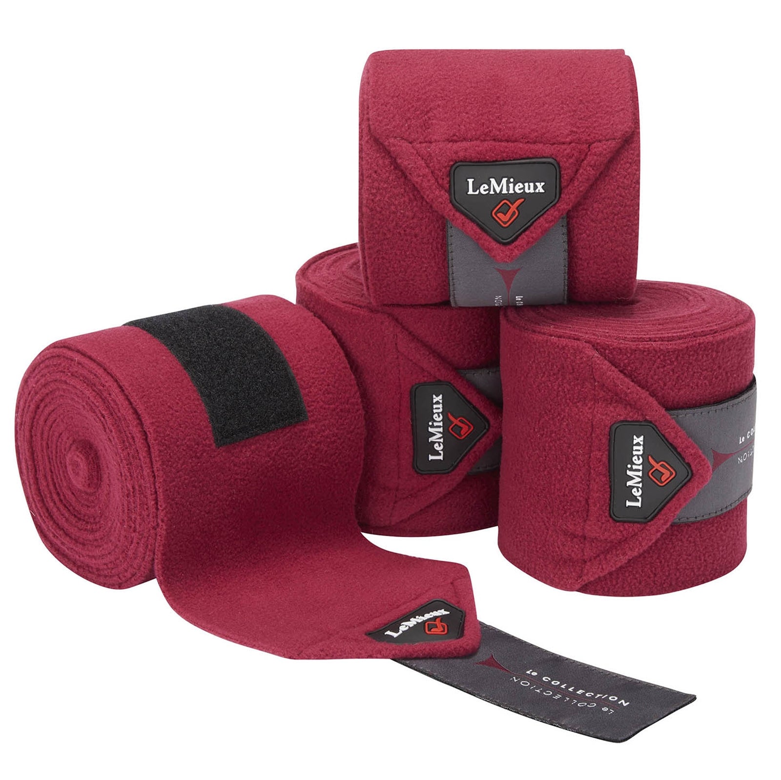 LeMieux Vendas de Polo Luxury, conjunto de 4 Leg & Hoof Protection