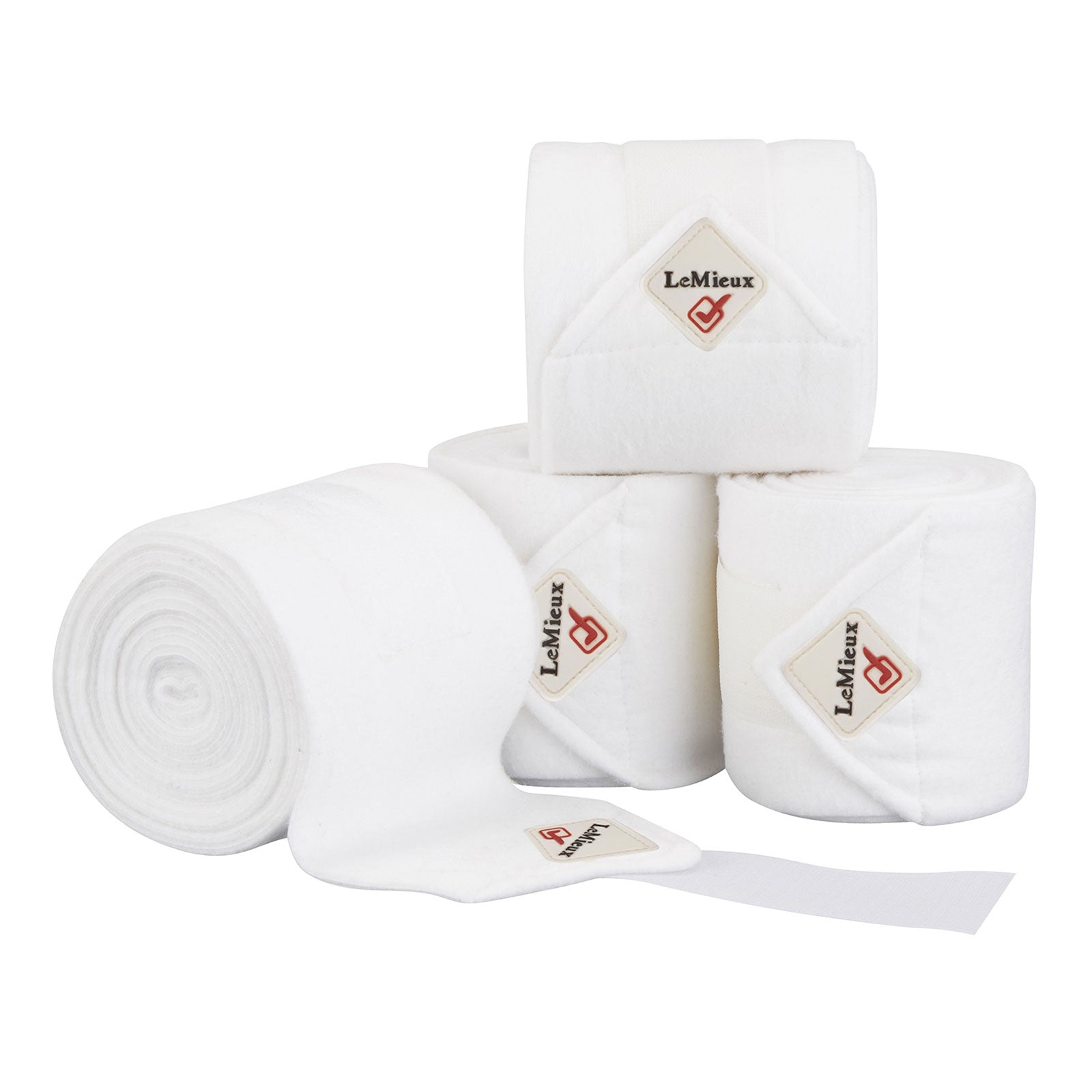 LeMieux Vendas de Polo Luxury, conjunto de 4 Leg Protection & Hoof Protection for Horses