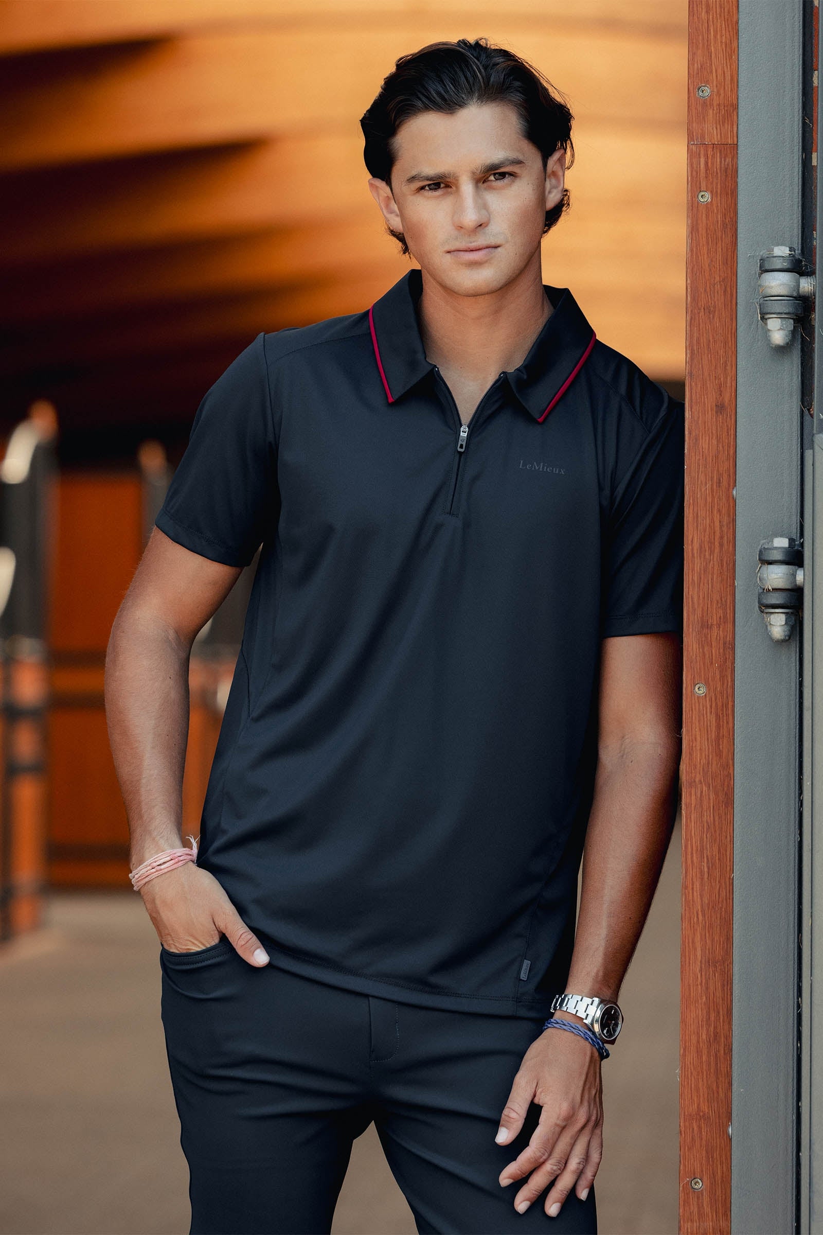 LeMieux Men´s Performance Polo Shirt Mens Riding Clothing