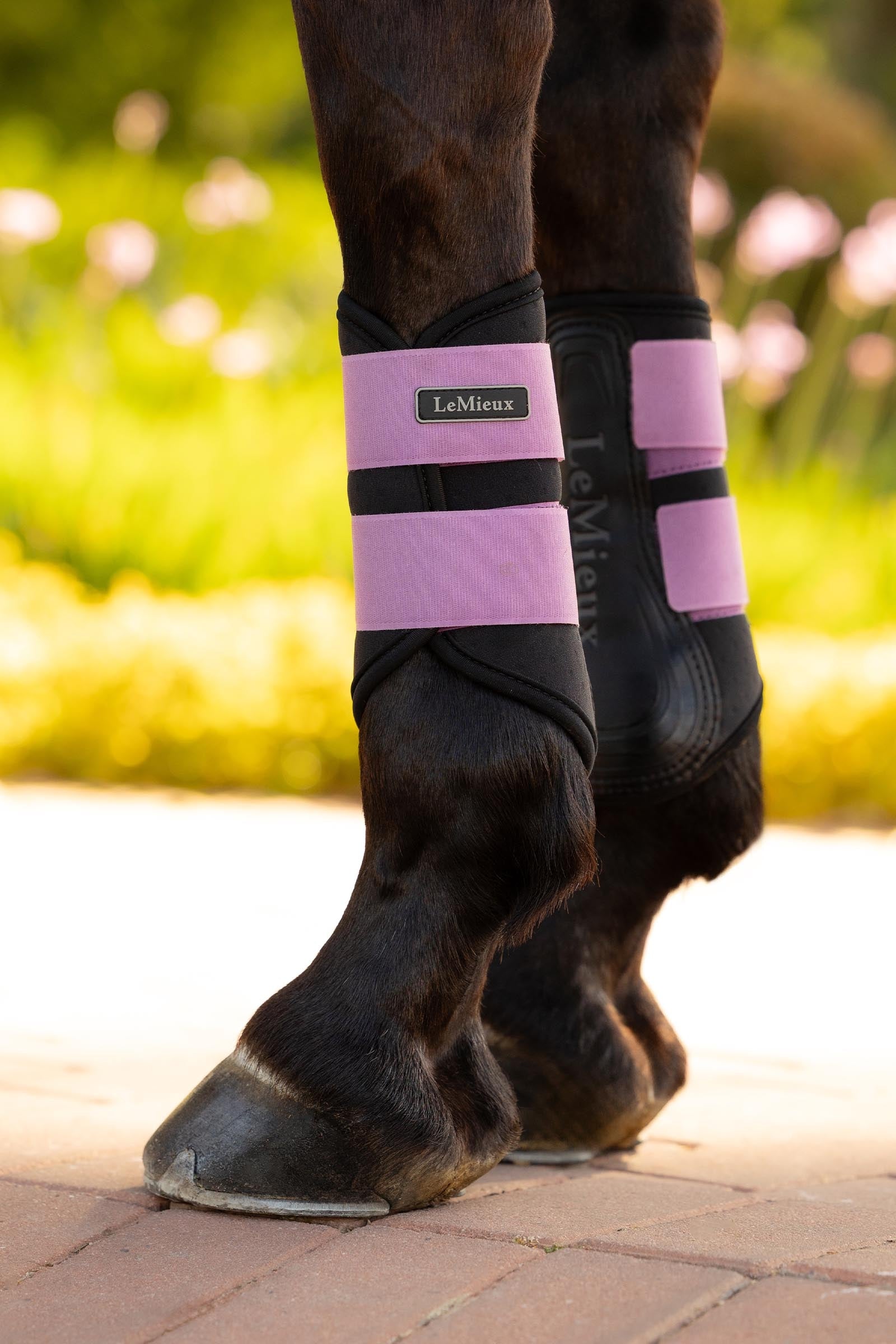 LeMieux Air-Tek Grafter Brushing Boots Leg Protection & Hoof Protection for Horses