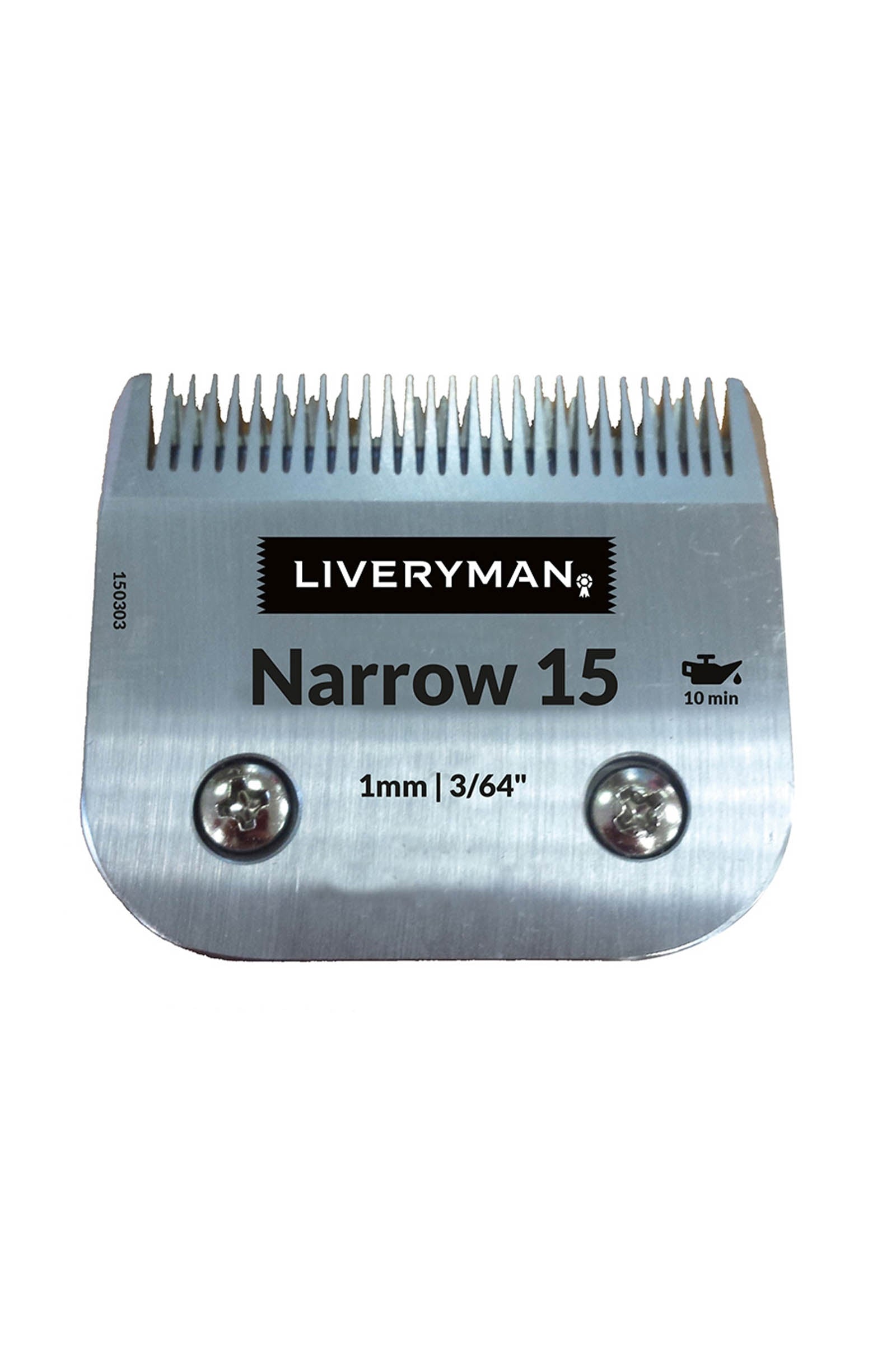 Liveryman A5 Blade Narrow 15, 1.0 mm Horse Clipping & Trimming Tools