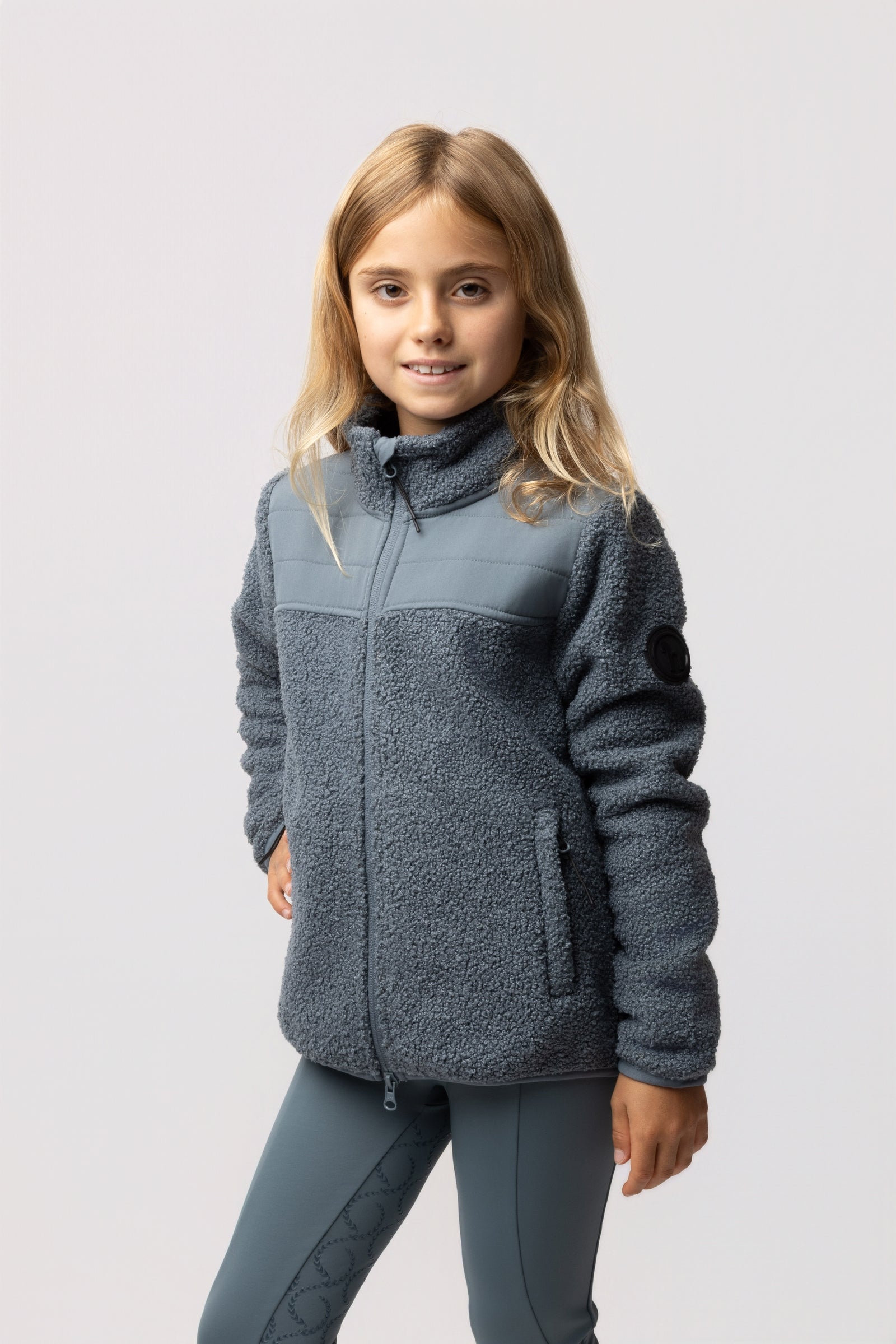 Horze Misha Chaqueta de forro polar híbrida para niños Ropa Niños