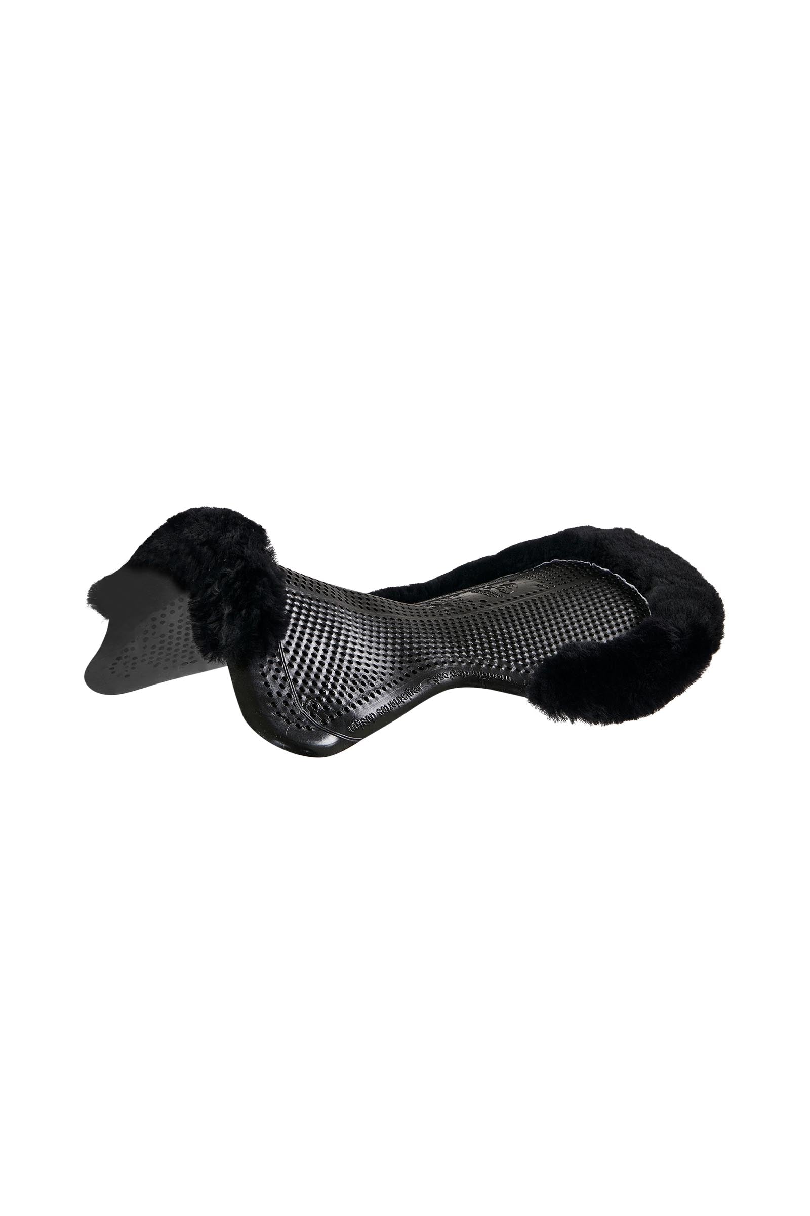 Acavallo Gel antideslizante Classic Pony con piel de cordero medio recorte Mantillas