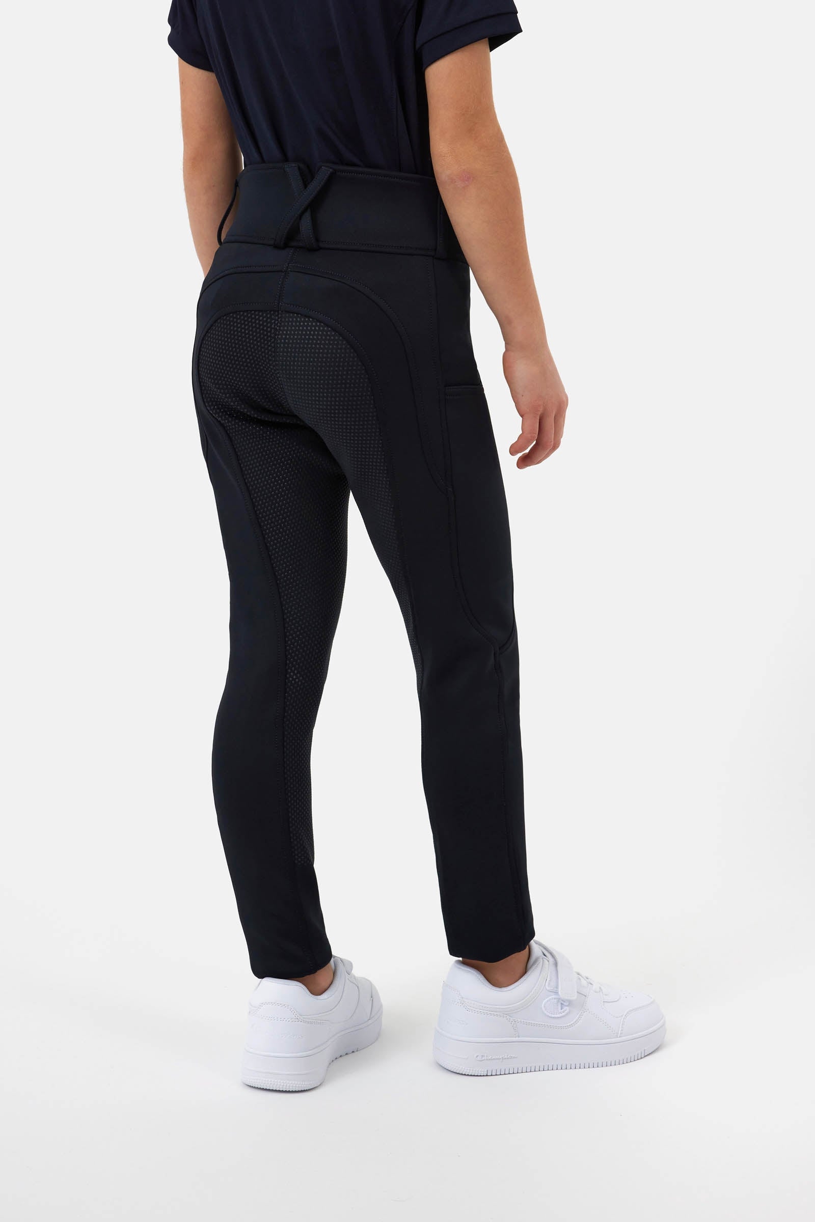 Horze Young Rider Chara pantalones de equitación full grip Ropa Niños