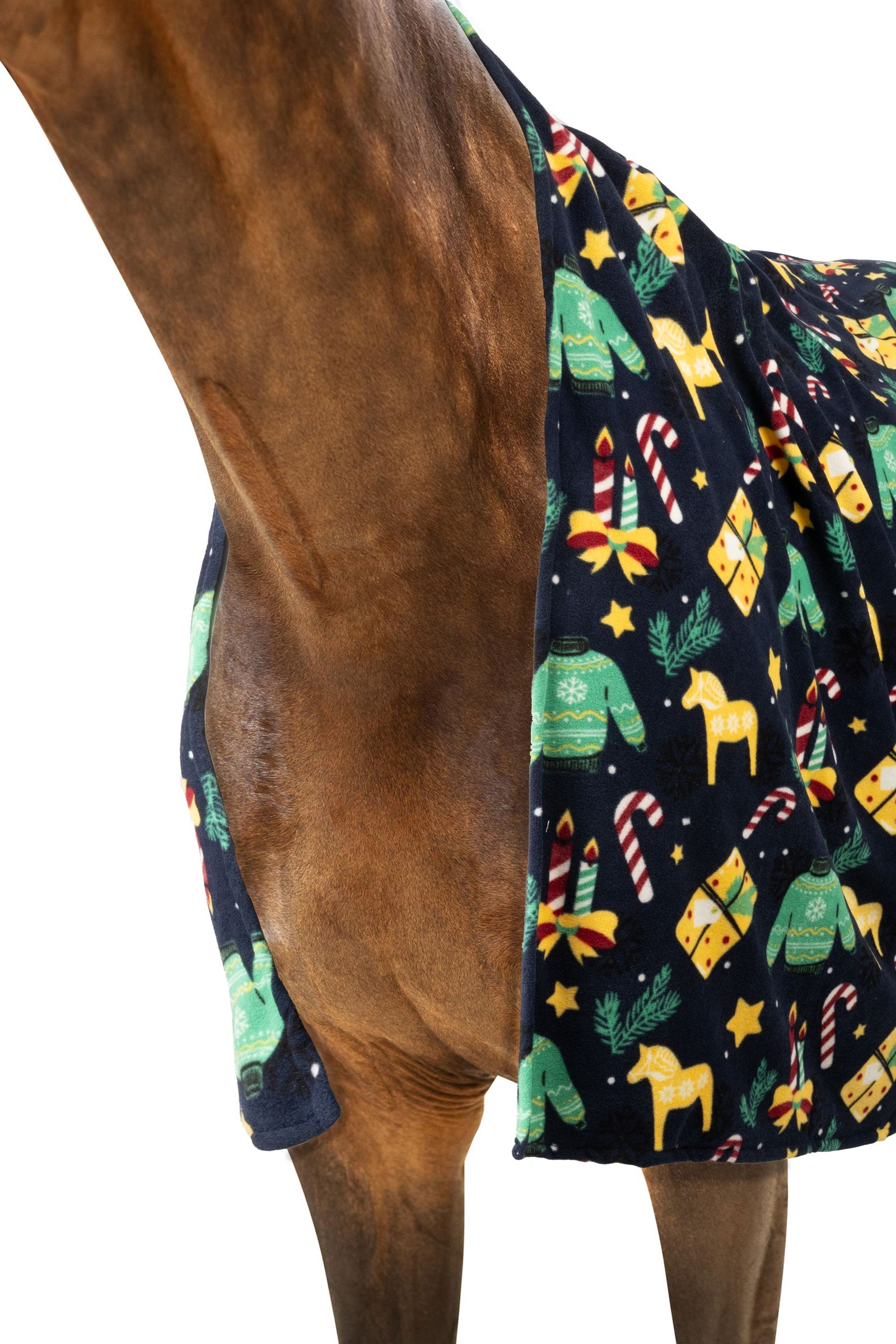 Horze Christmas Throw Horse Rugs