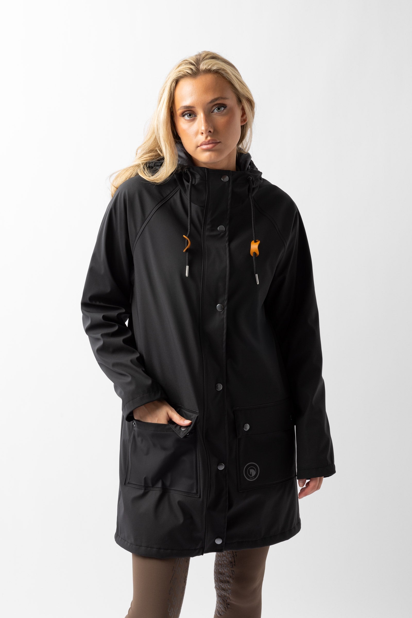 Horze Chubasquero con Revestimiento Acolchado Elise Ropa Mujer