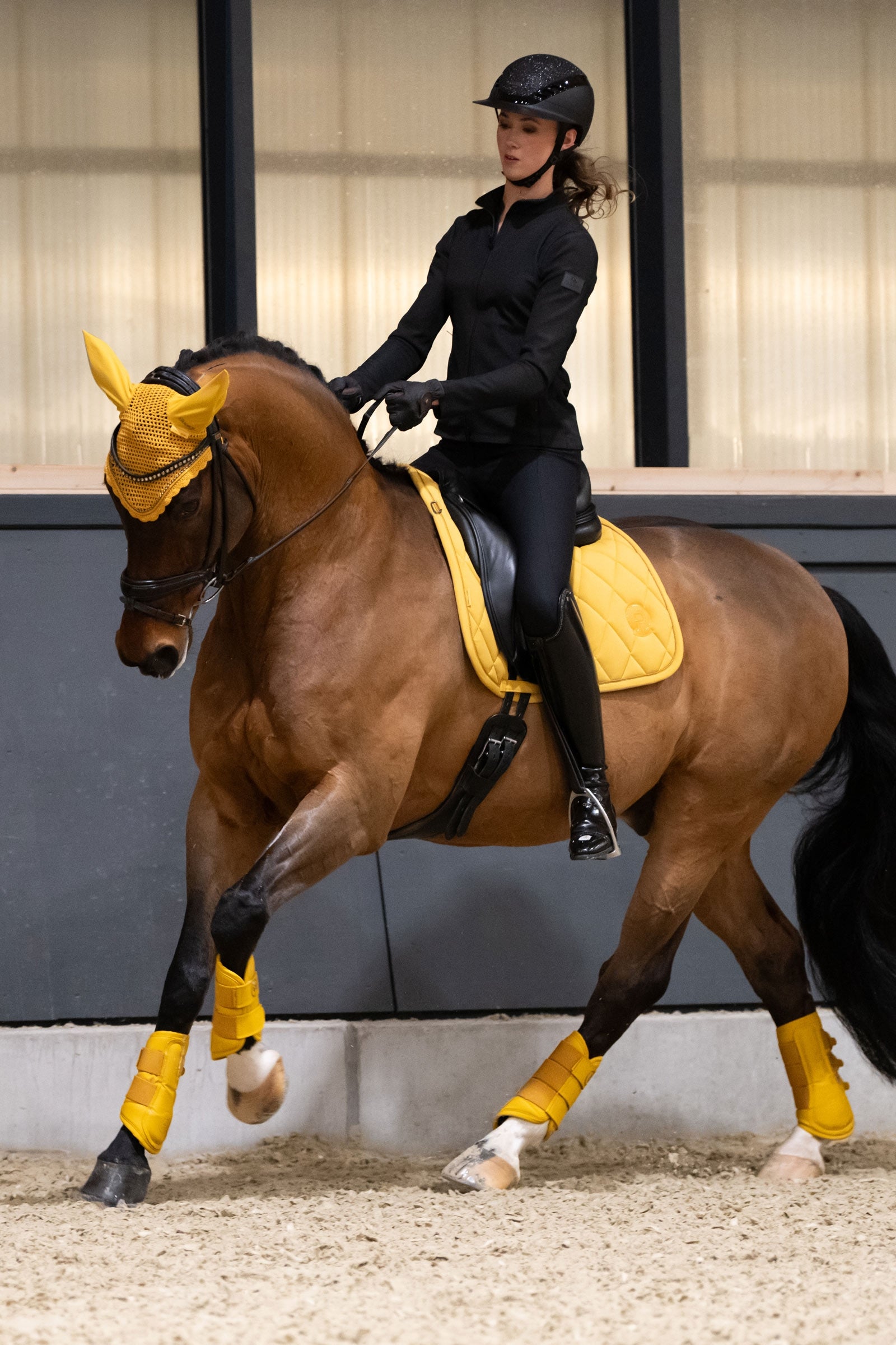 Eskadron Platinum 25 Faux Leather Tendon Boots Leg Protection & Hoof Protection for Horses