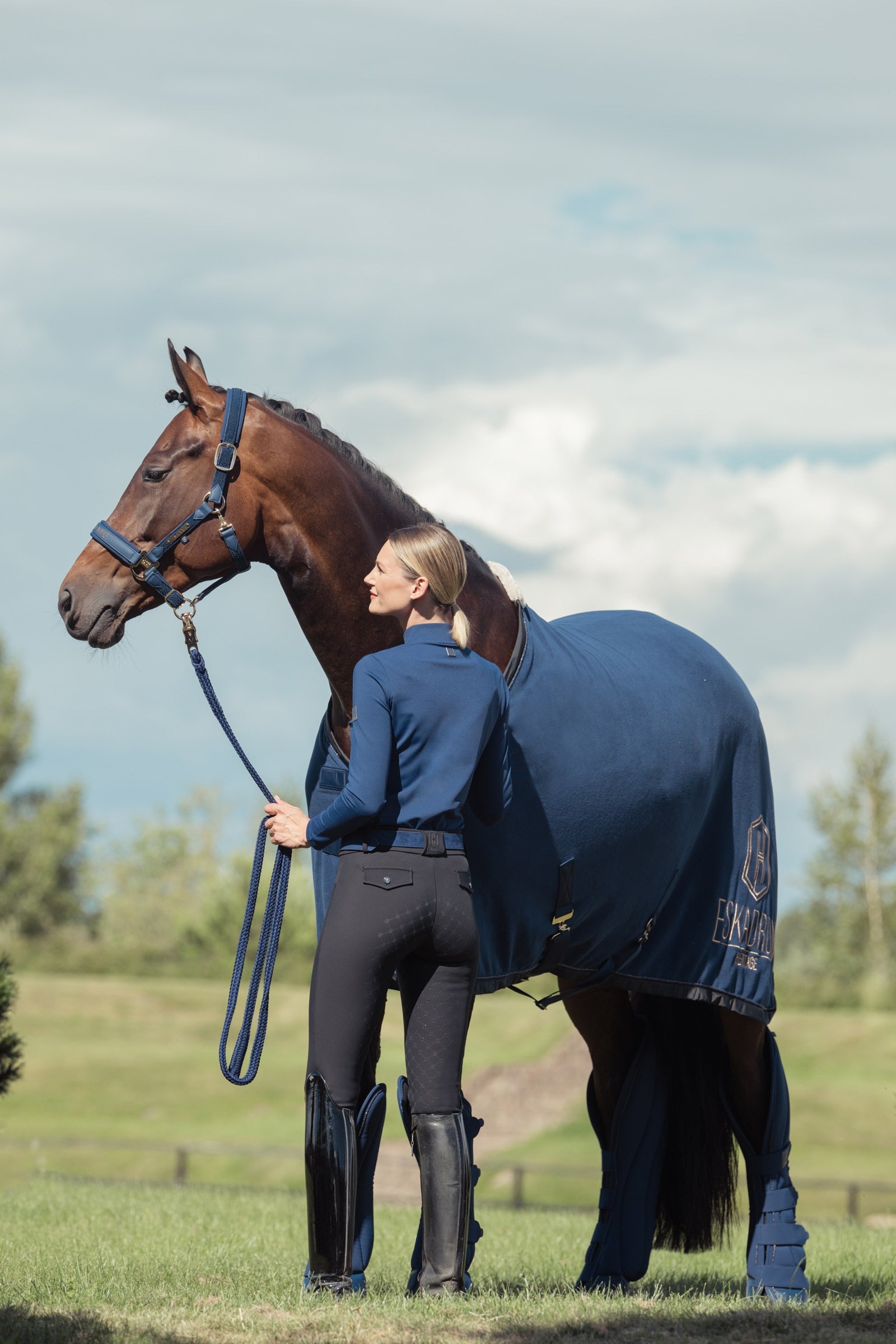 Eskadron Heritage AW24 Fleece Cooling Rug Horse Rugs