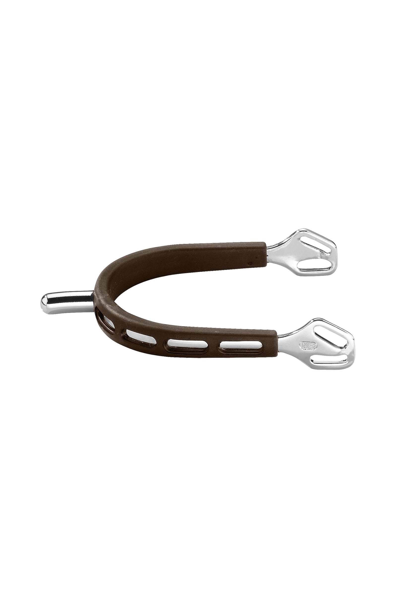 Sprenger Ultra Fit Grip espuelas marrón, acero inoxidable, cuello redondeado Fustas
