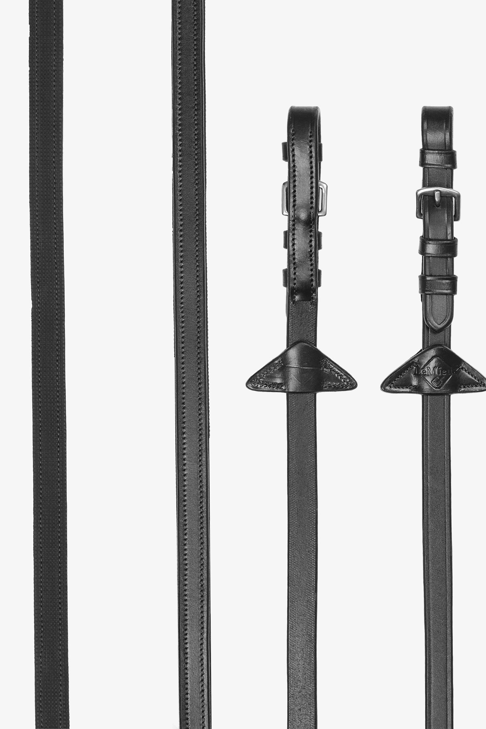 LeMieux Riendas Medio Revestidas de Goma Cabezadas de montar & Riendas
