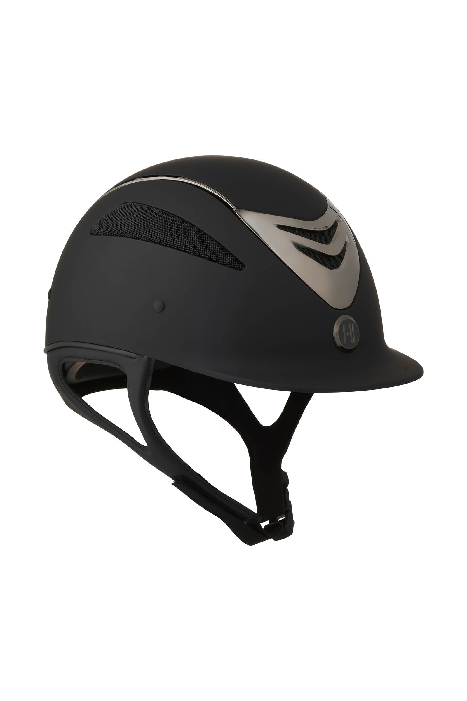 OneK Casco de Equitación Pro Mate Cromo Defender Equipamiento Seguridad