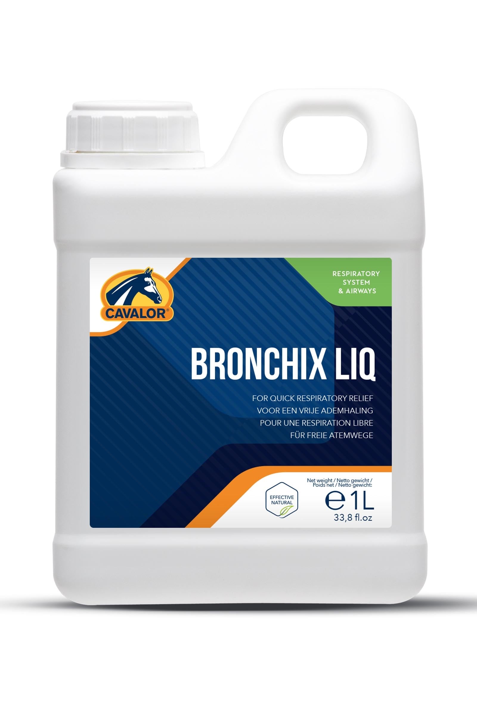 Cavalor Líquido para Sistema Respiratorio Bronchix Pulmo, 1l Horse Feed & Nutrition