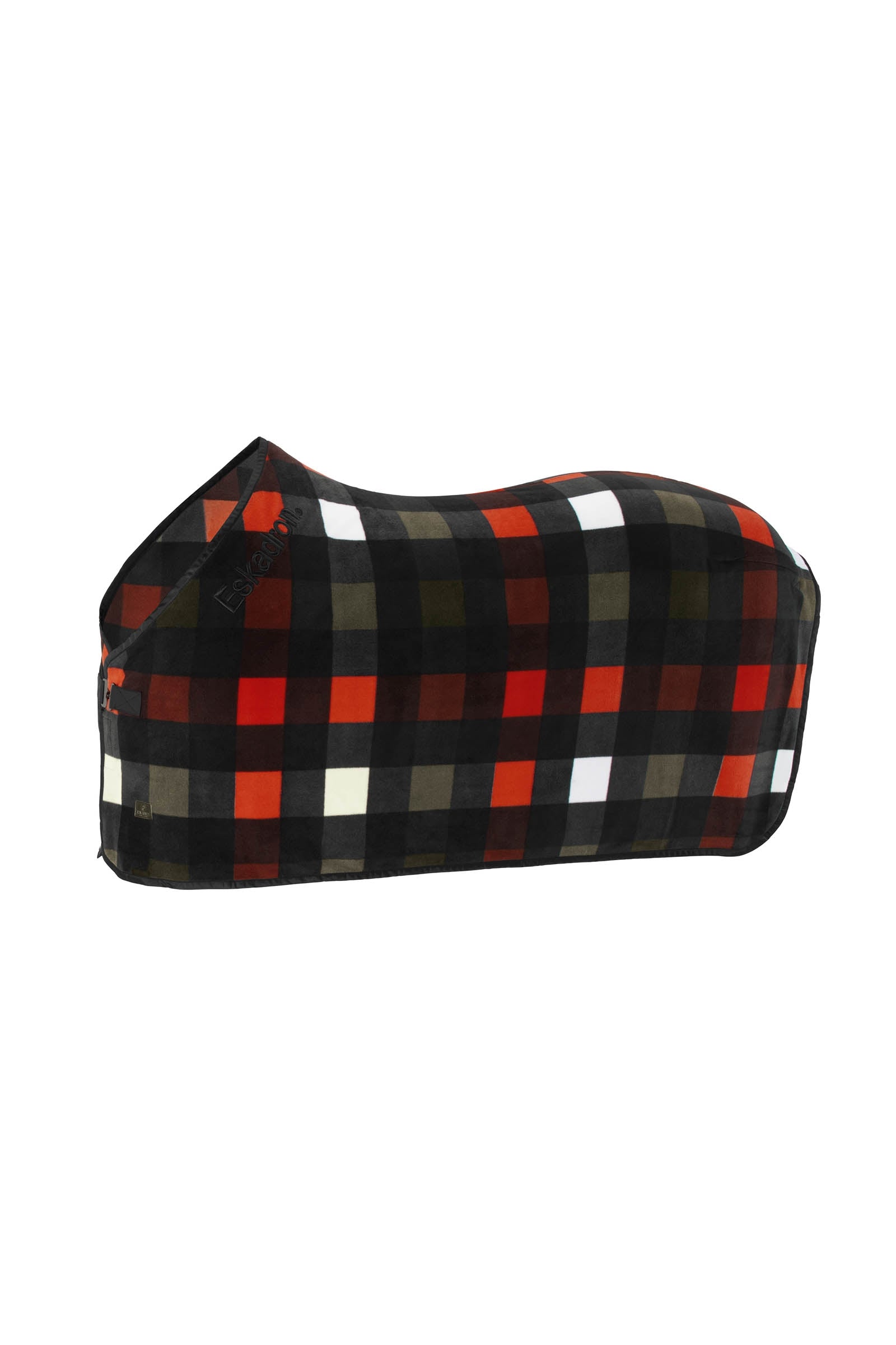 Eskadron Dynamics AW25 Fleece svettäcke med rutmönster Mantas Caballo