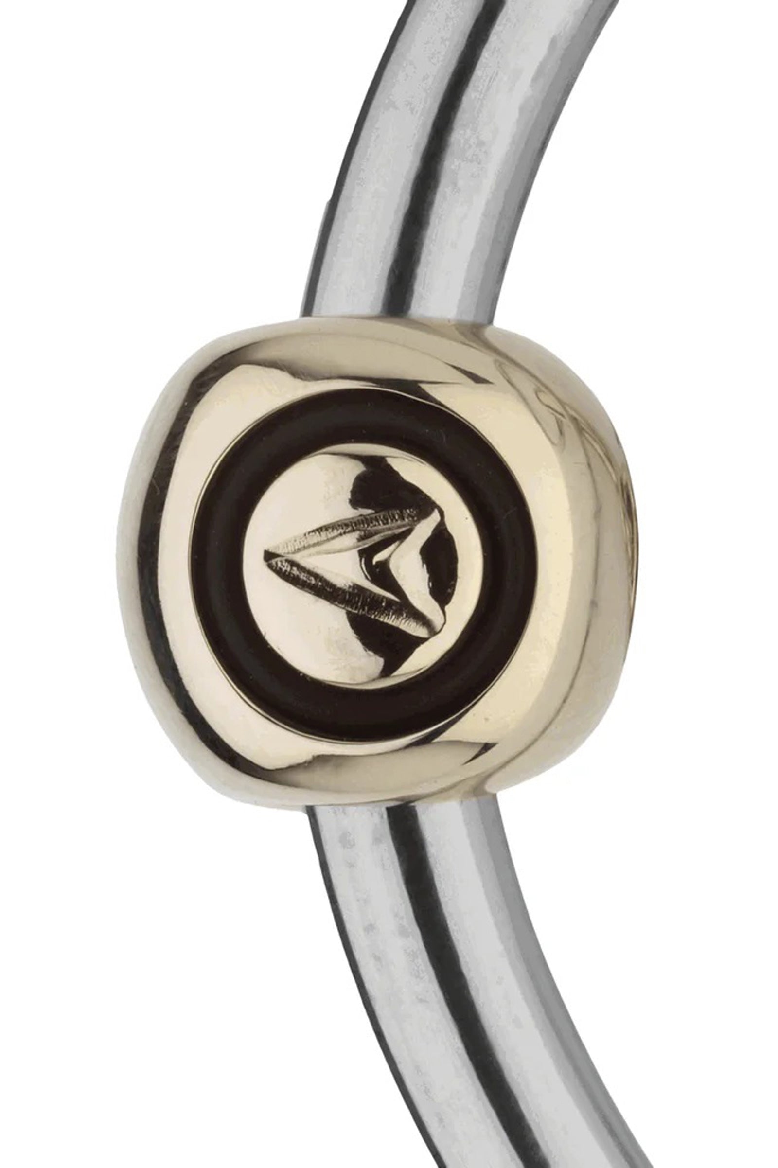 Sprenger Novocontact Bradoon Snaffle, Single Jt. 12mm, Sensogan Horse Bits