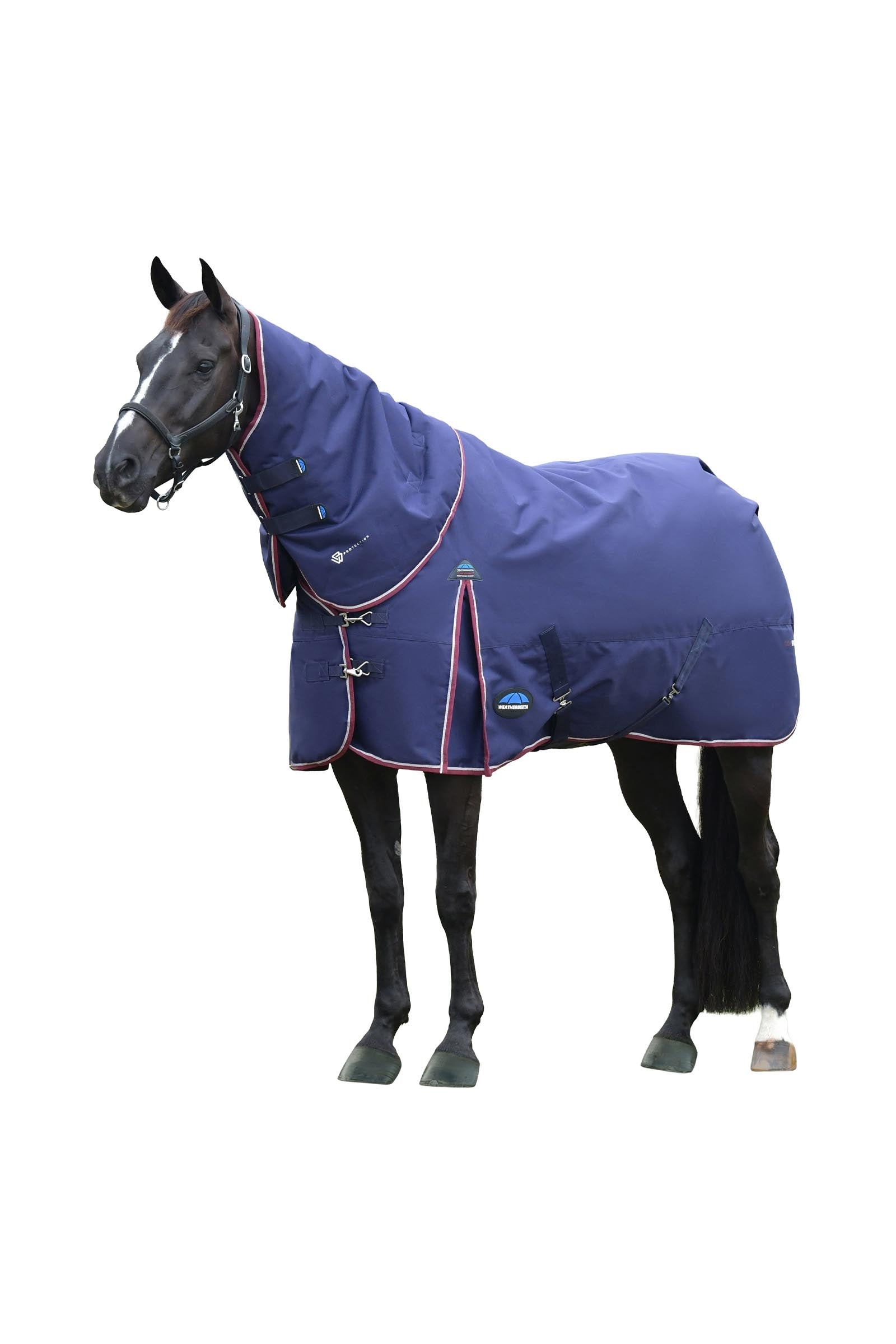 Weatherbeeta ComFiTec Essential Manta exterior con cuello desmontable, 50 g Mantas Caballo