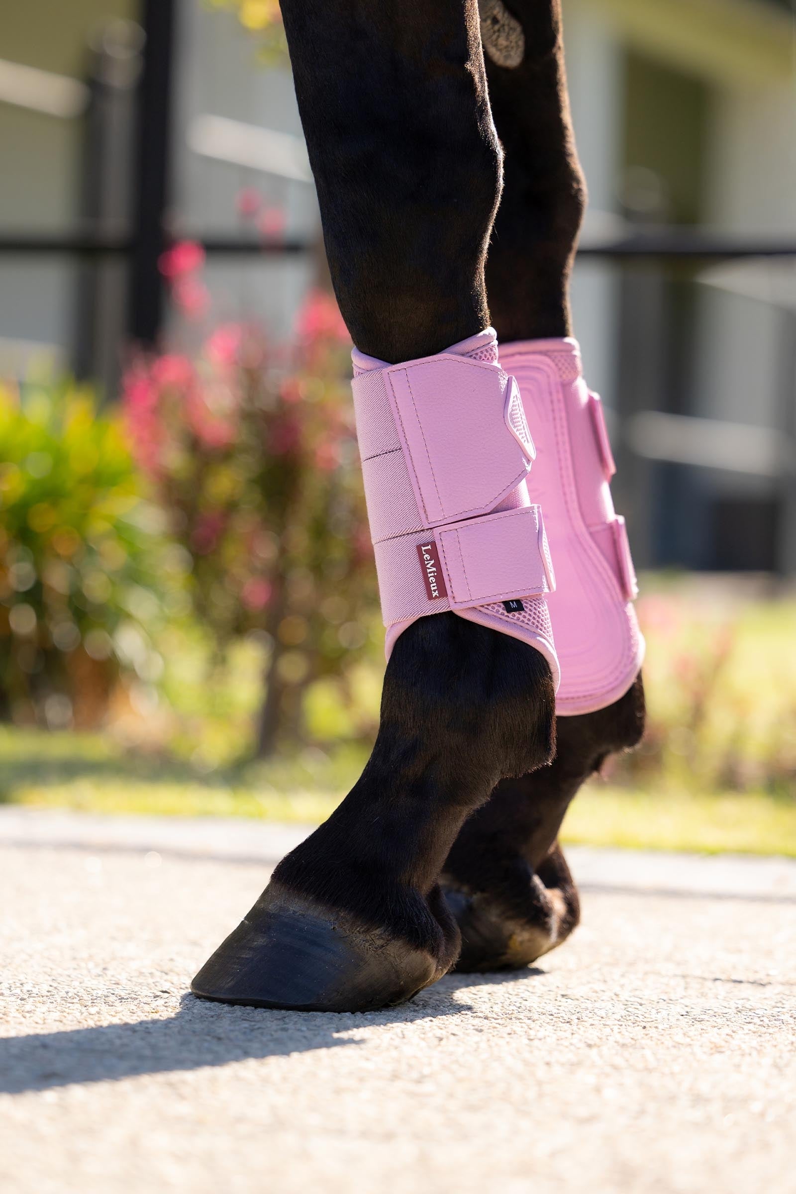 LeMieux Arika Mesh Brushing Boots Leg Protection & Hoof Protection for Horses