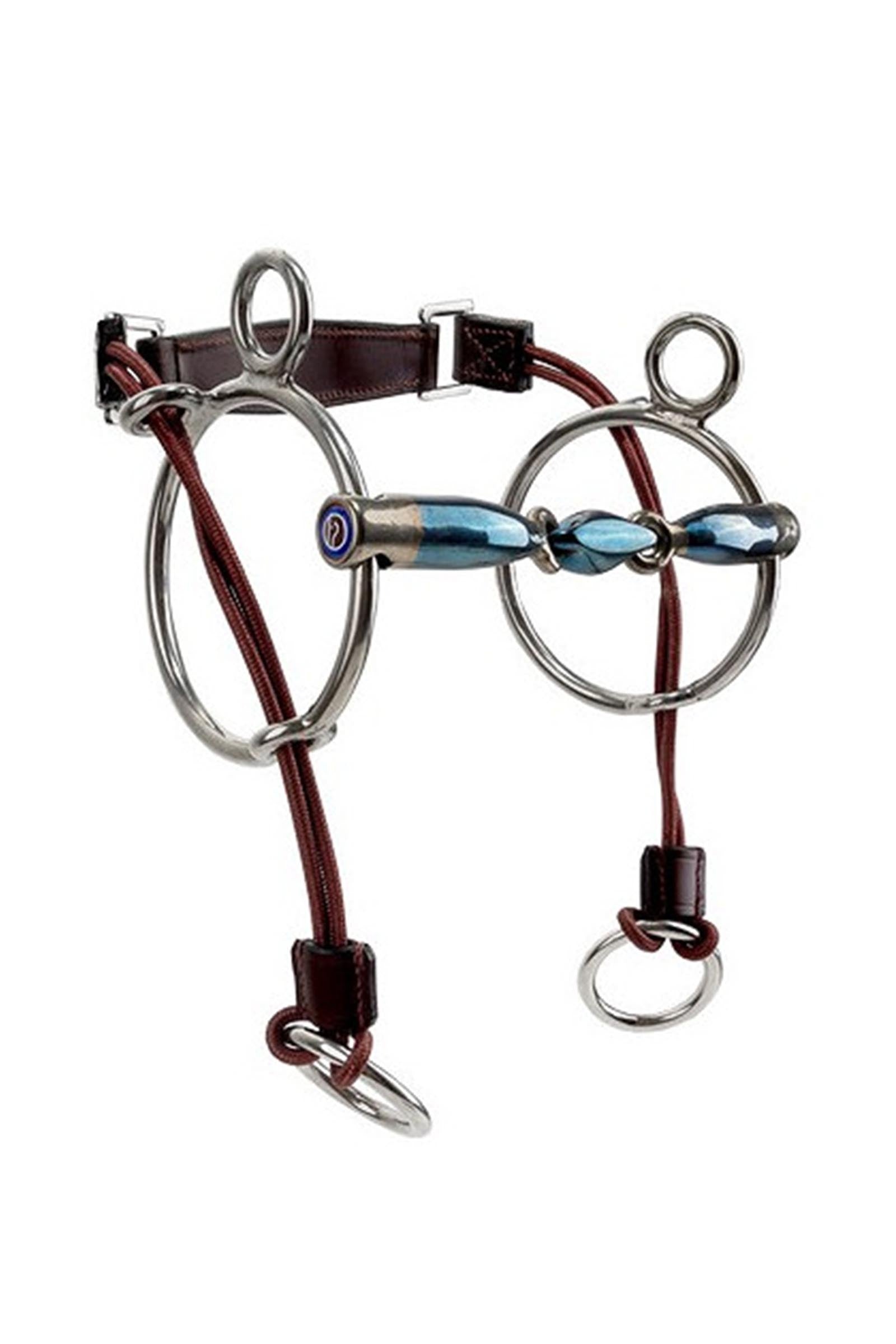 Trust Equestrian Sweet Iron Curb Gag Eliptical Filetes y Bocados