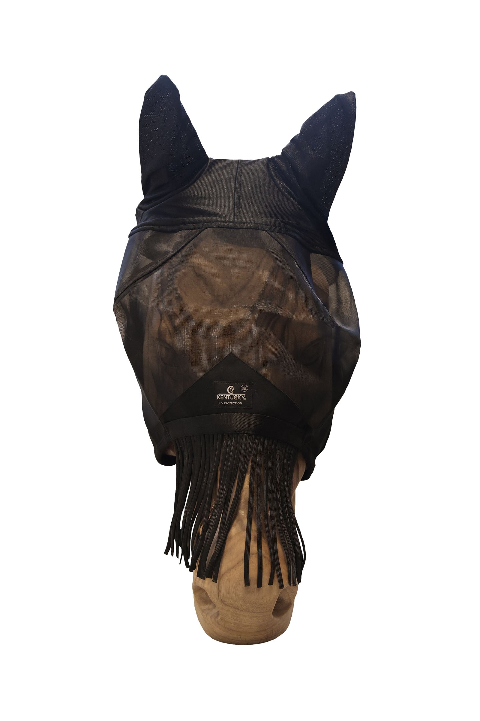 Kentucky Horsewear Fly mask classic with ears & nose tassels Antifly Protection for Horses
