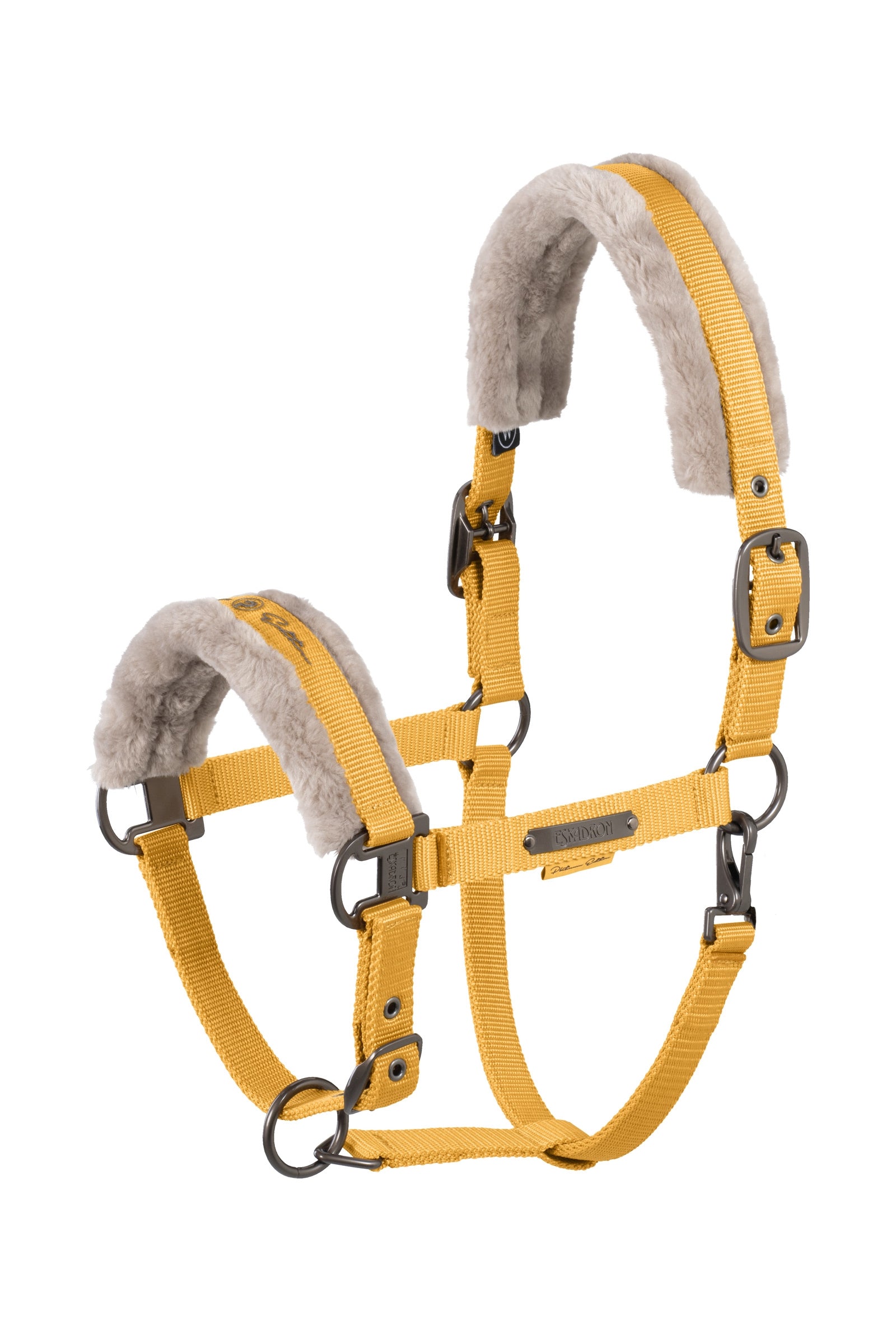 Eskadron Platinum 25 Double Pin Faux Fur Headcollar Halters & Leads