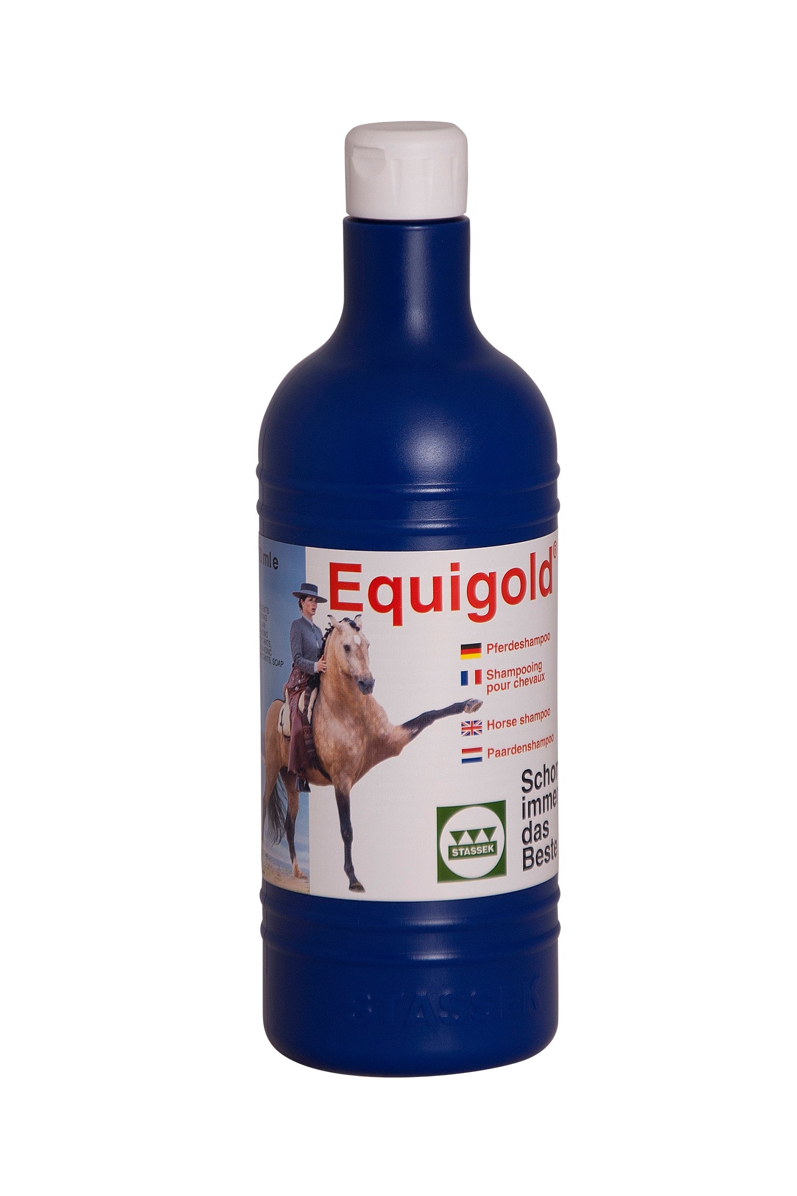 Stassek Equigold Champú para caballos, 750 ml Cuidado Salud