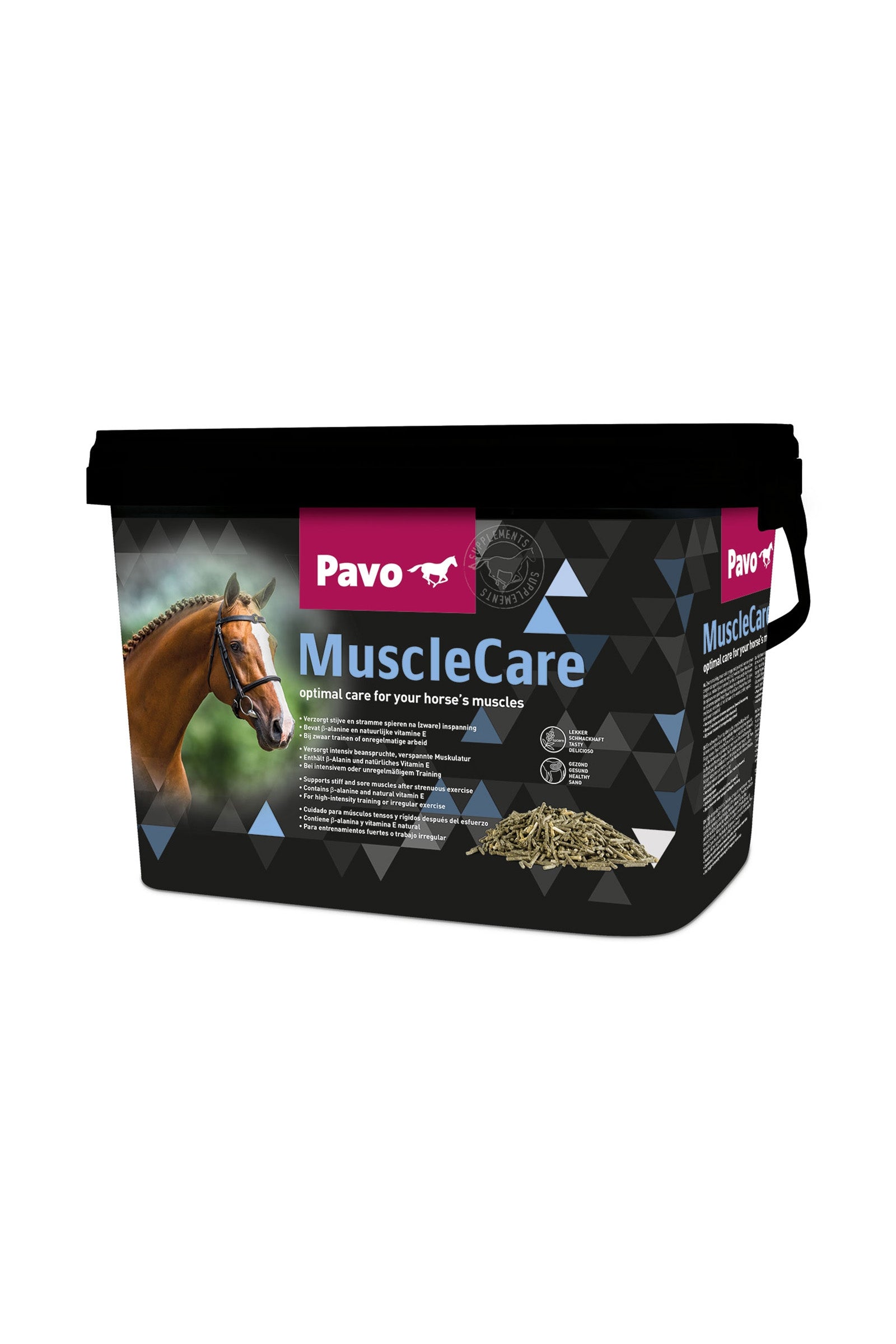 Pavo Muscle Care, Músculos, 3kg Horse Feed & Nutrition