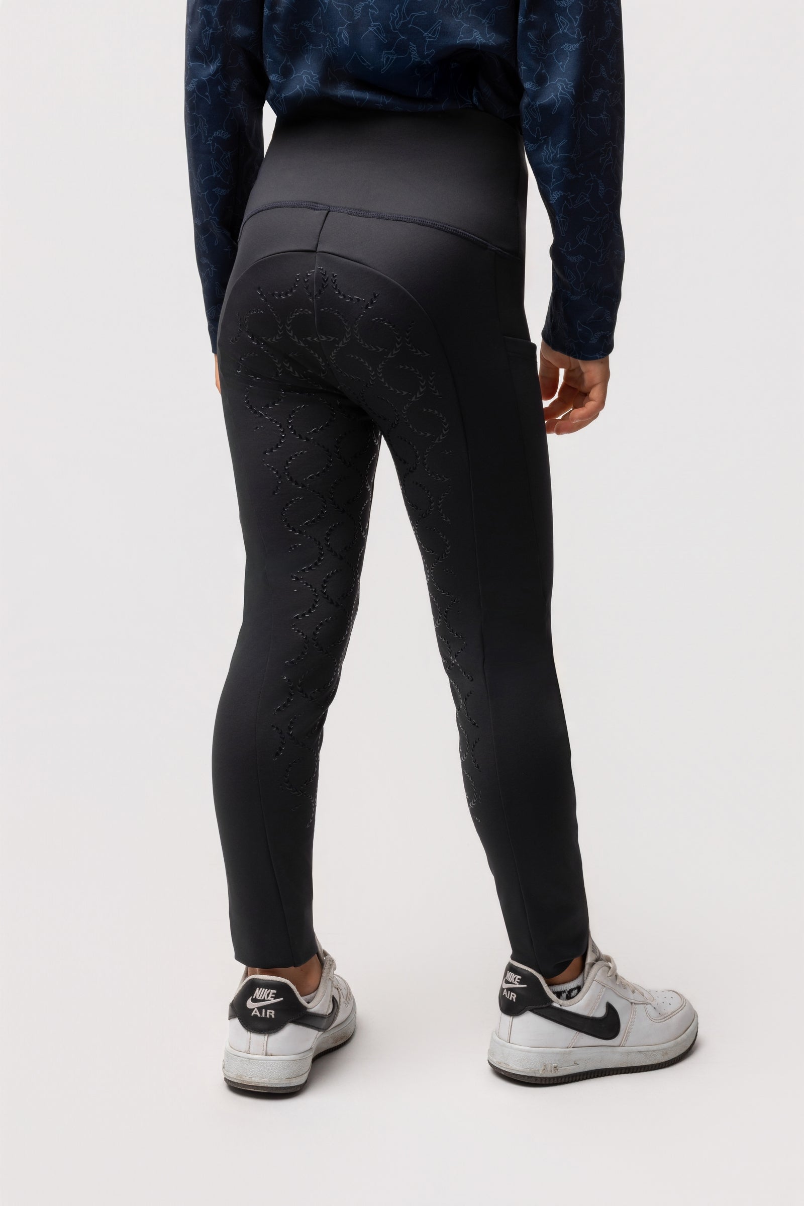 Horze Gillian Leggings de montar térmicas con grip total para niños Ropa Niños
