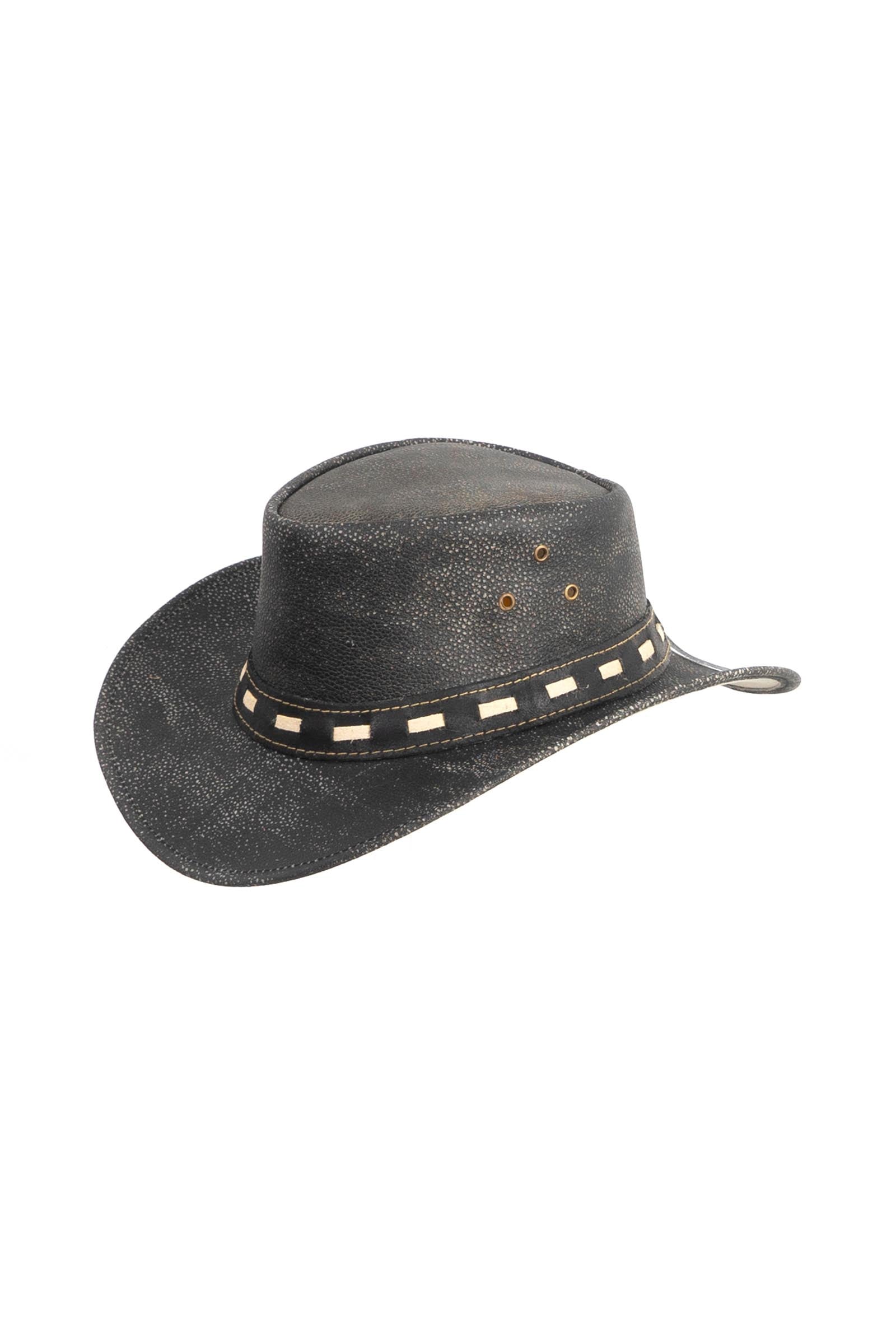F.R.A. Freedom Riding Articles Bendit Hat Antique, Cowleather Accessories