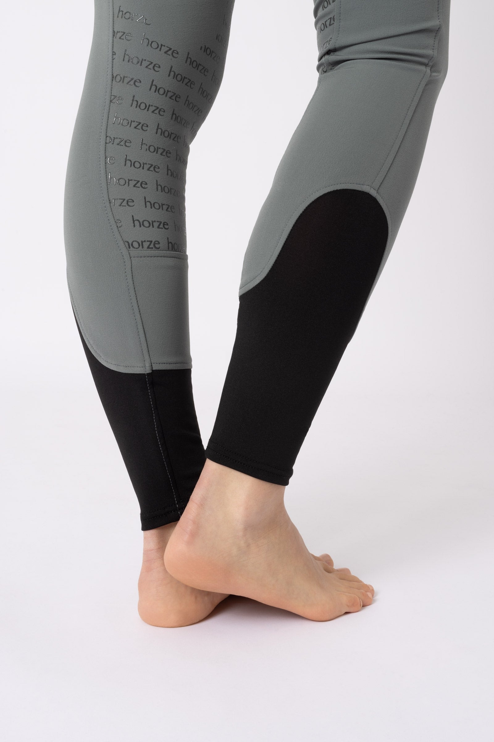 Horze Women's High Waist Silicone Full Seat Breeches Womens Breeches