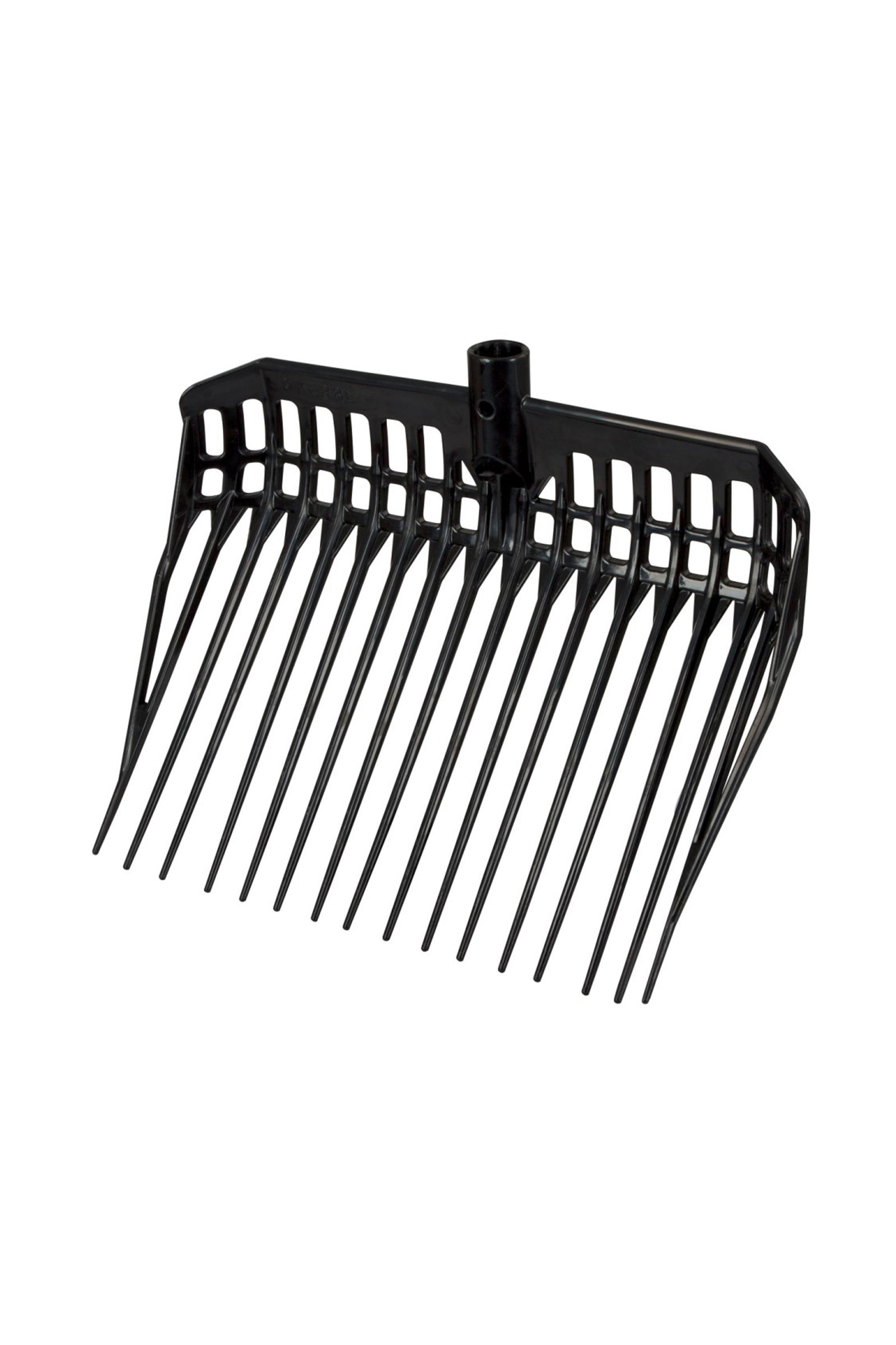 Kerbl Horquilla para lecho EcoFork con mango de metal y agarre en D Suministros de Establo