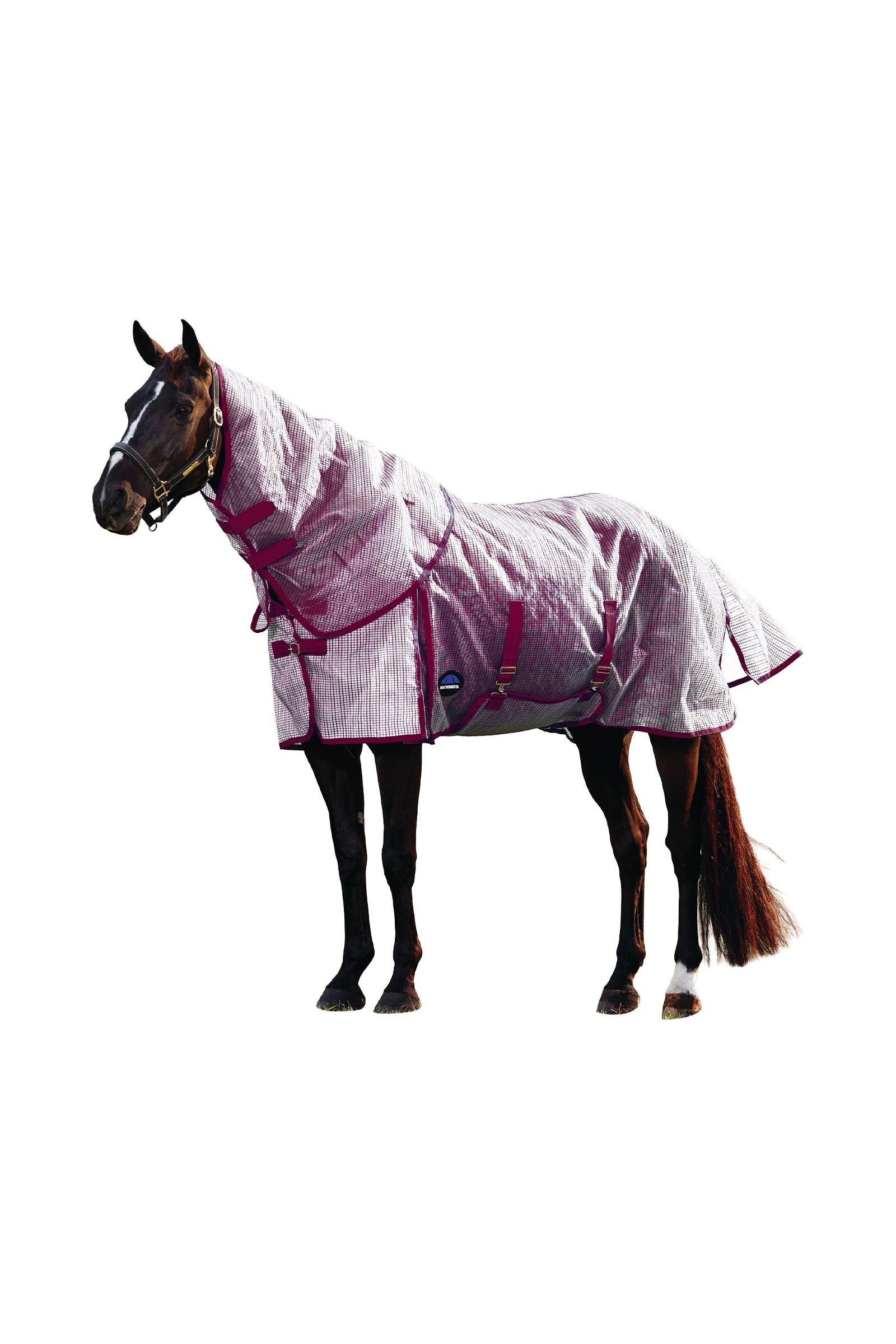 Weatherbeeta ComFiTec Ripshield Manta antimoscas con cuello desmontable, 0 g Mantas Caballo