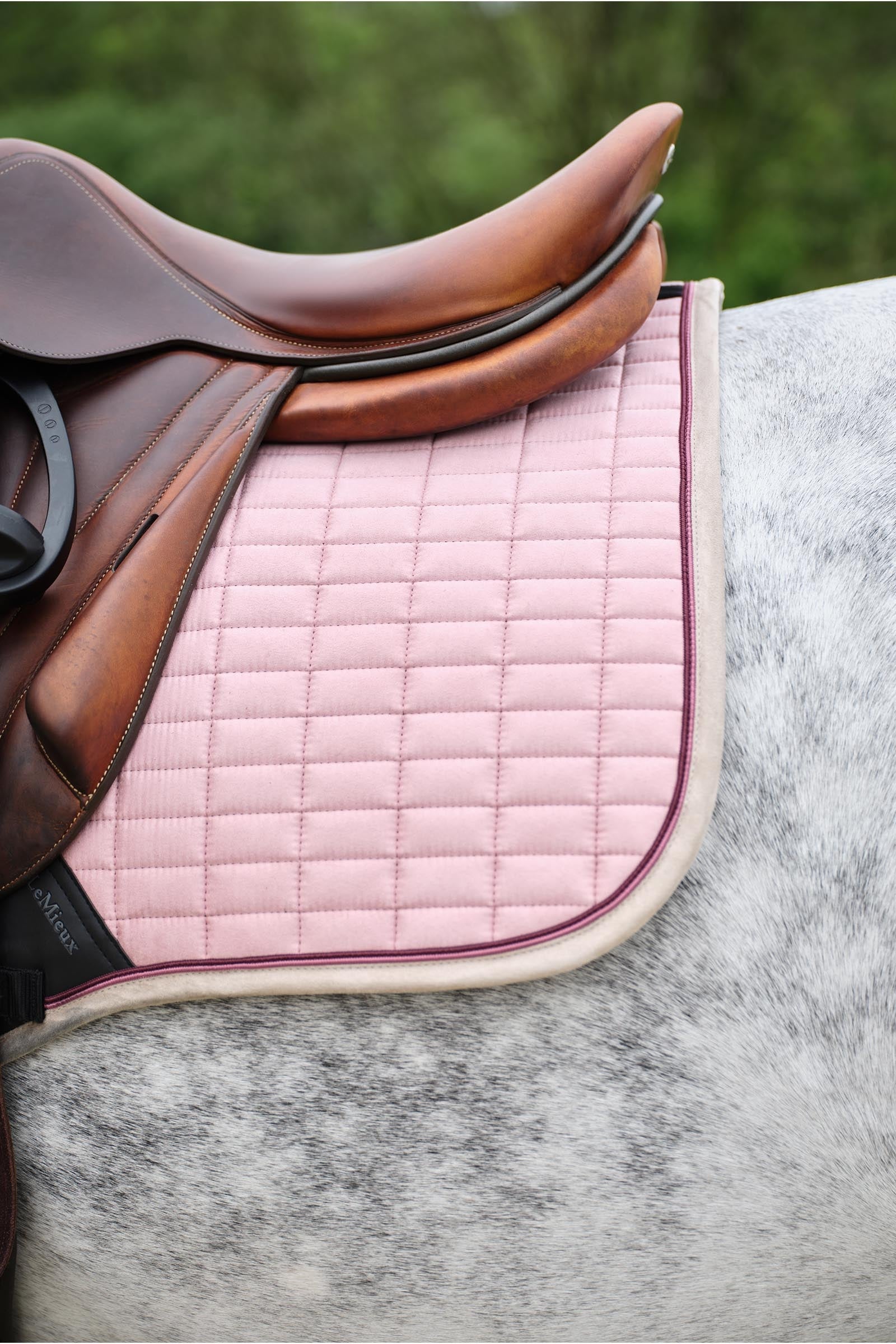 LeMieux Suede Square Close Contact Saddle Pad Saddle Pads