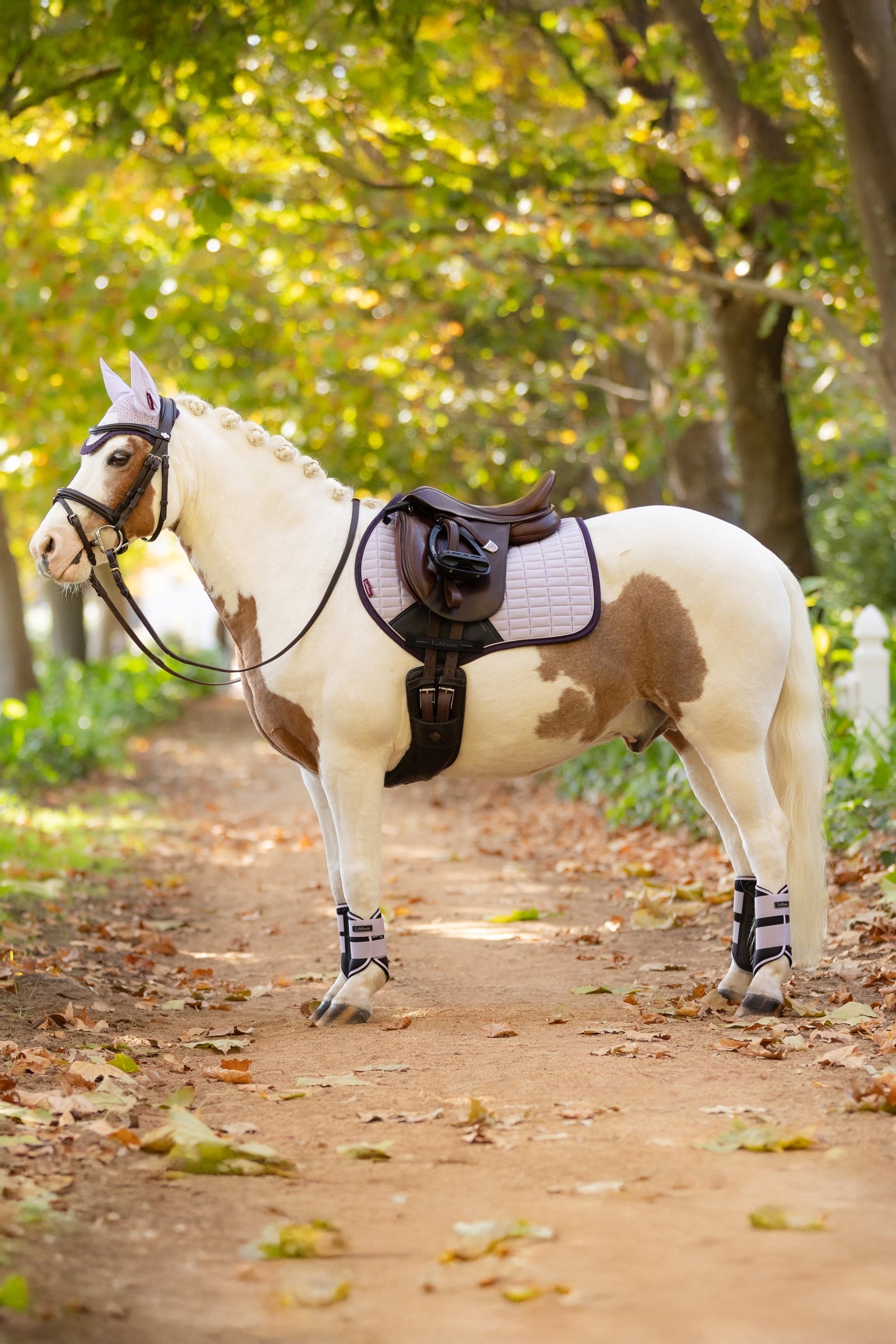 LeMieux Suede Square Close Contact Saddle Pad Saddle Pads