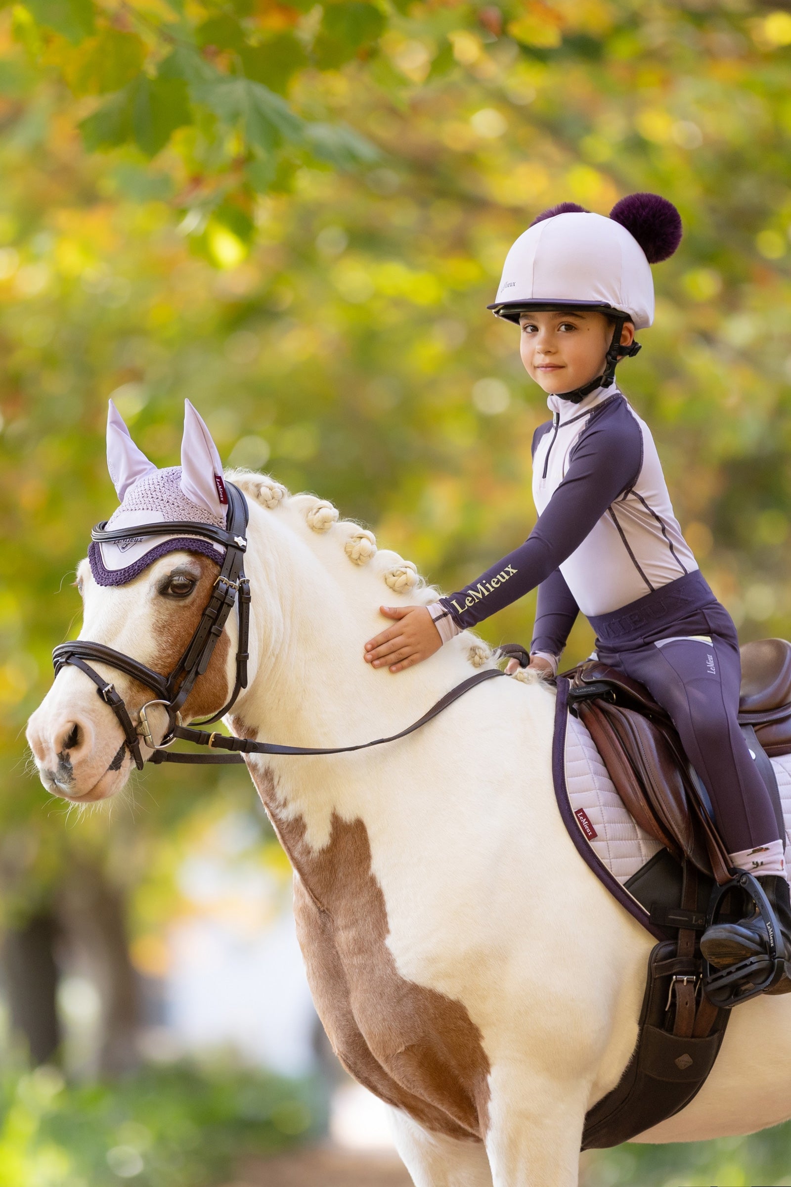 LeMieux Suede Square Close Contact Saddle Pad Saddle Pads