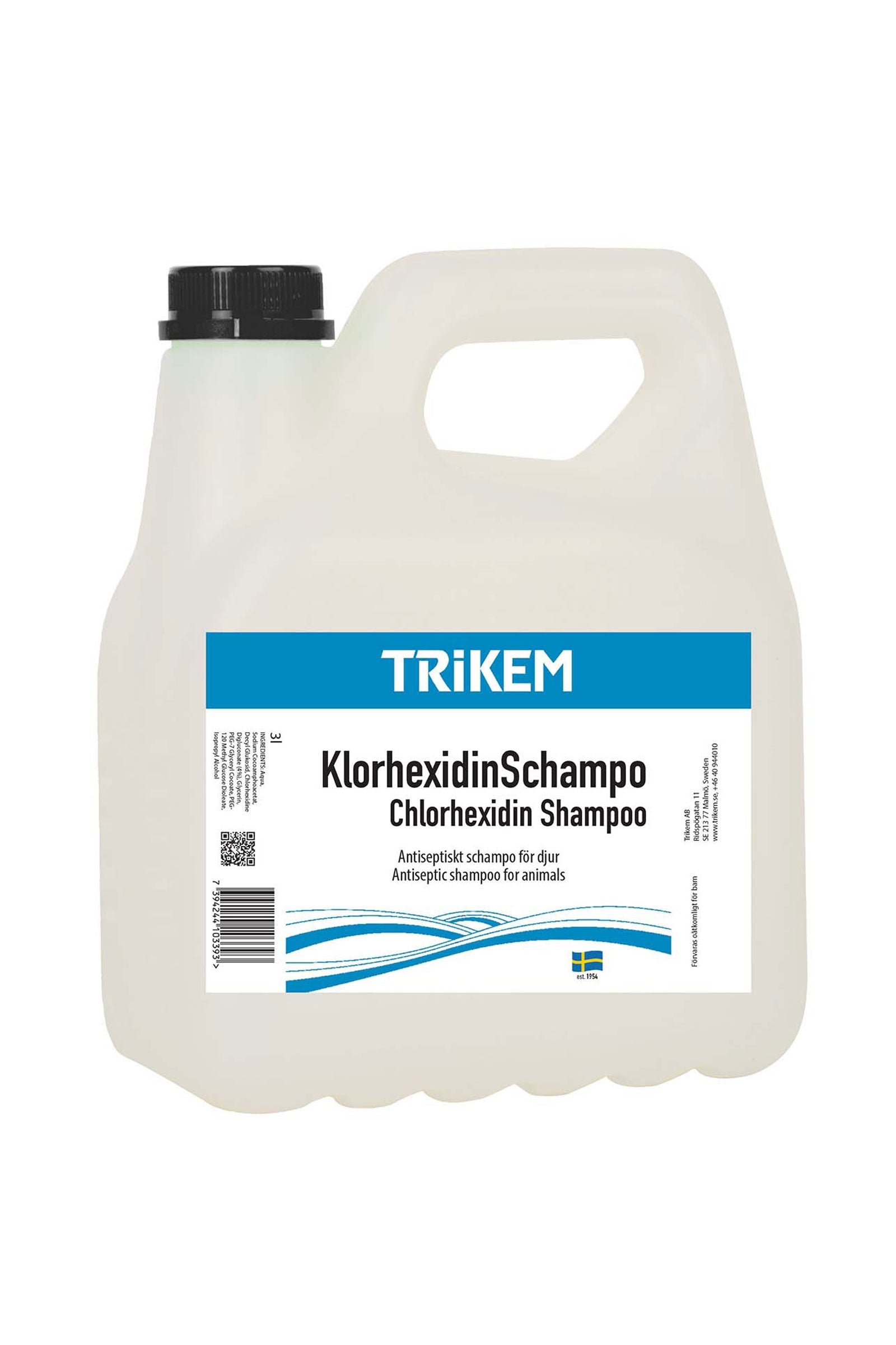 Trikem Sport Trikem Clorhexidina Champú, 3000 ml Cuidado Salud