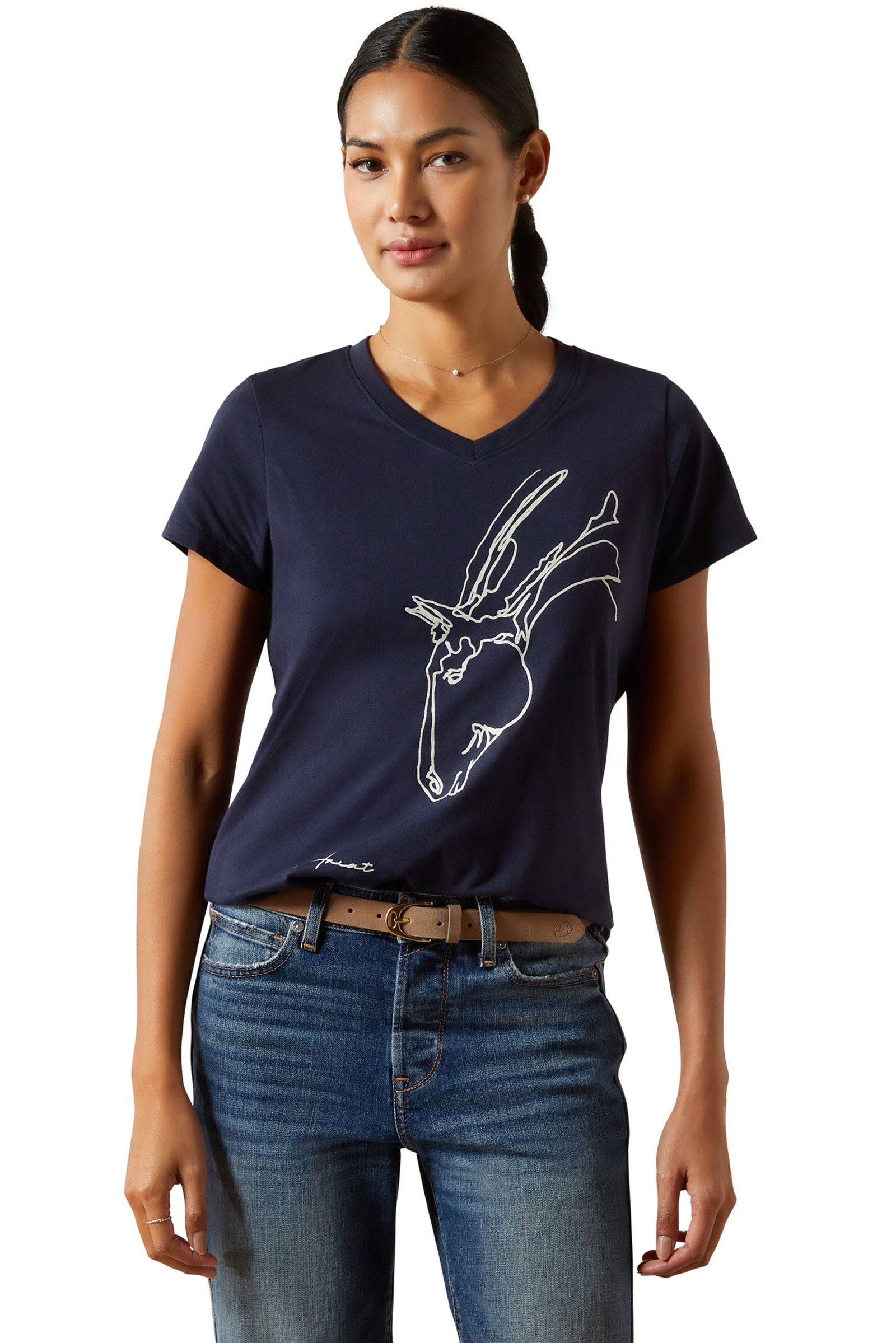 Ariat Hay Girl camiseta para mujer Ropa Niños