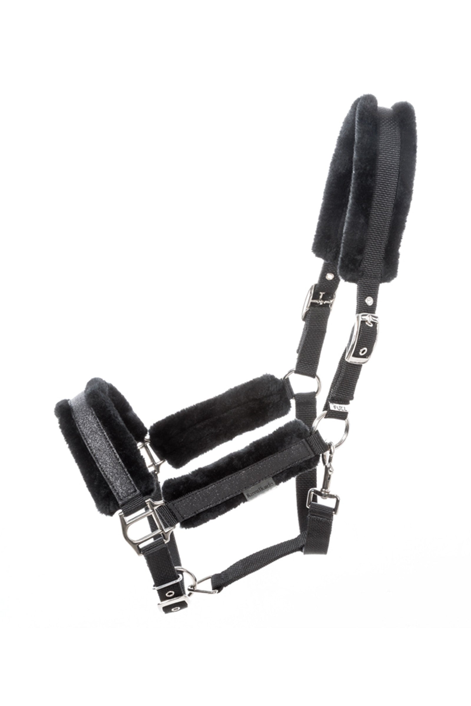 Kavalkade Star Glitter Halter With Faux Fur Cabezadas de cuadra & Ramales