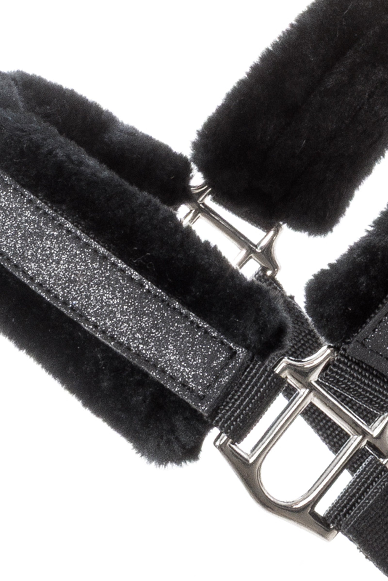 Kavalkade Star Glitter Halter With Faux Fur Halters & Leads