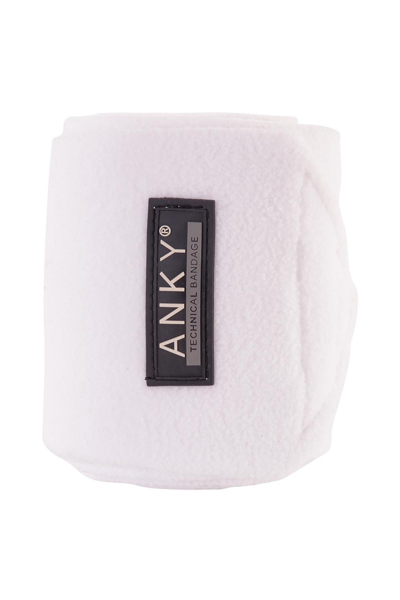 Anky ANKY Basic Fleece Bandages, 3,5 m, Set of 4 Leg Protection & Hoof Protection for Horses