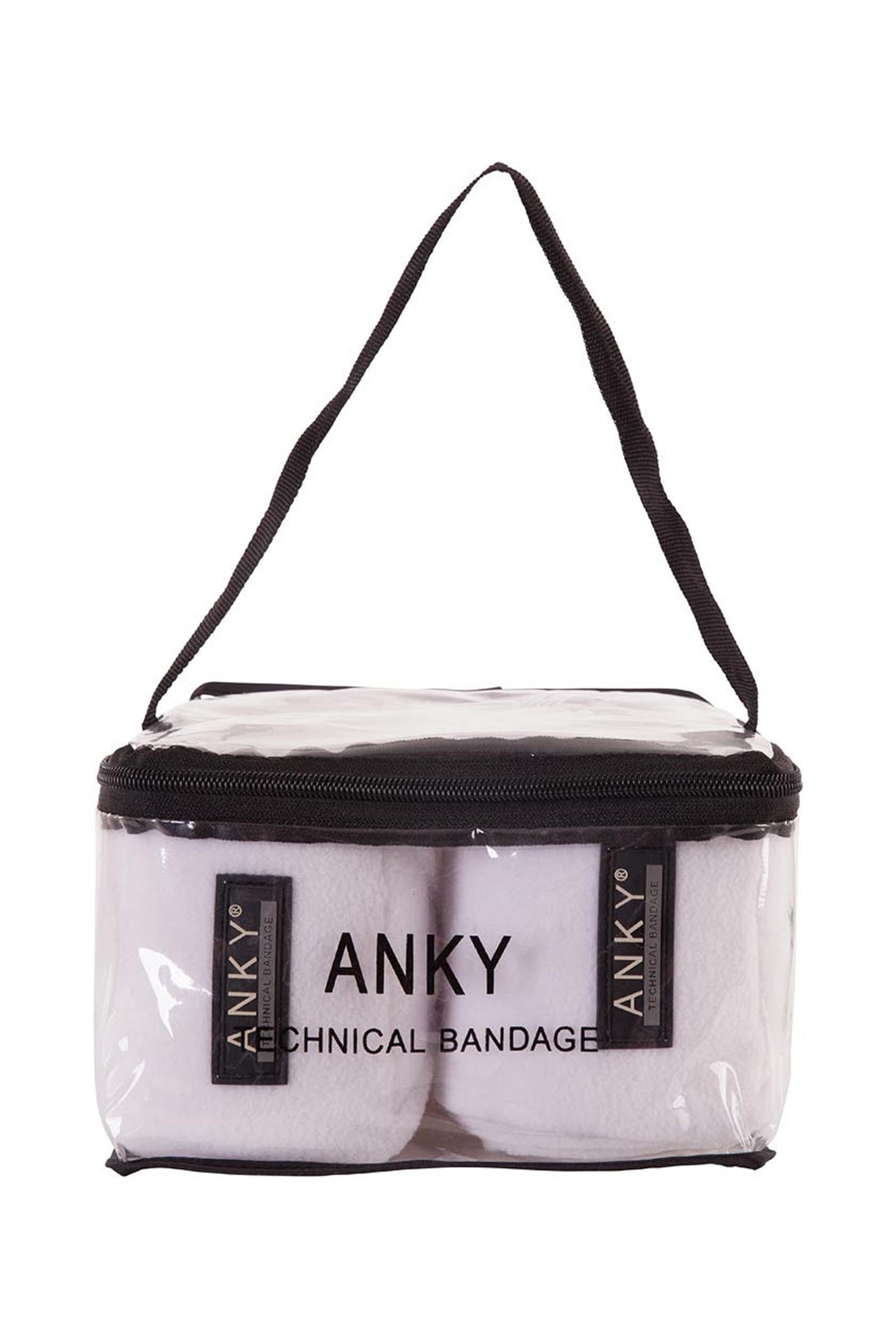 Anky ANKY Basic Fleece Bandages, 3,5 m, Set of 4 Leg Protection & Hoof Protection for Horses