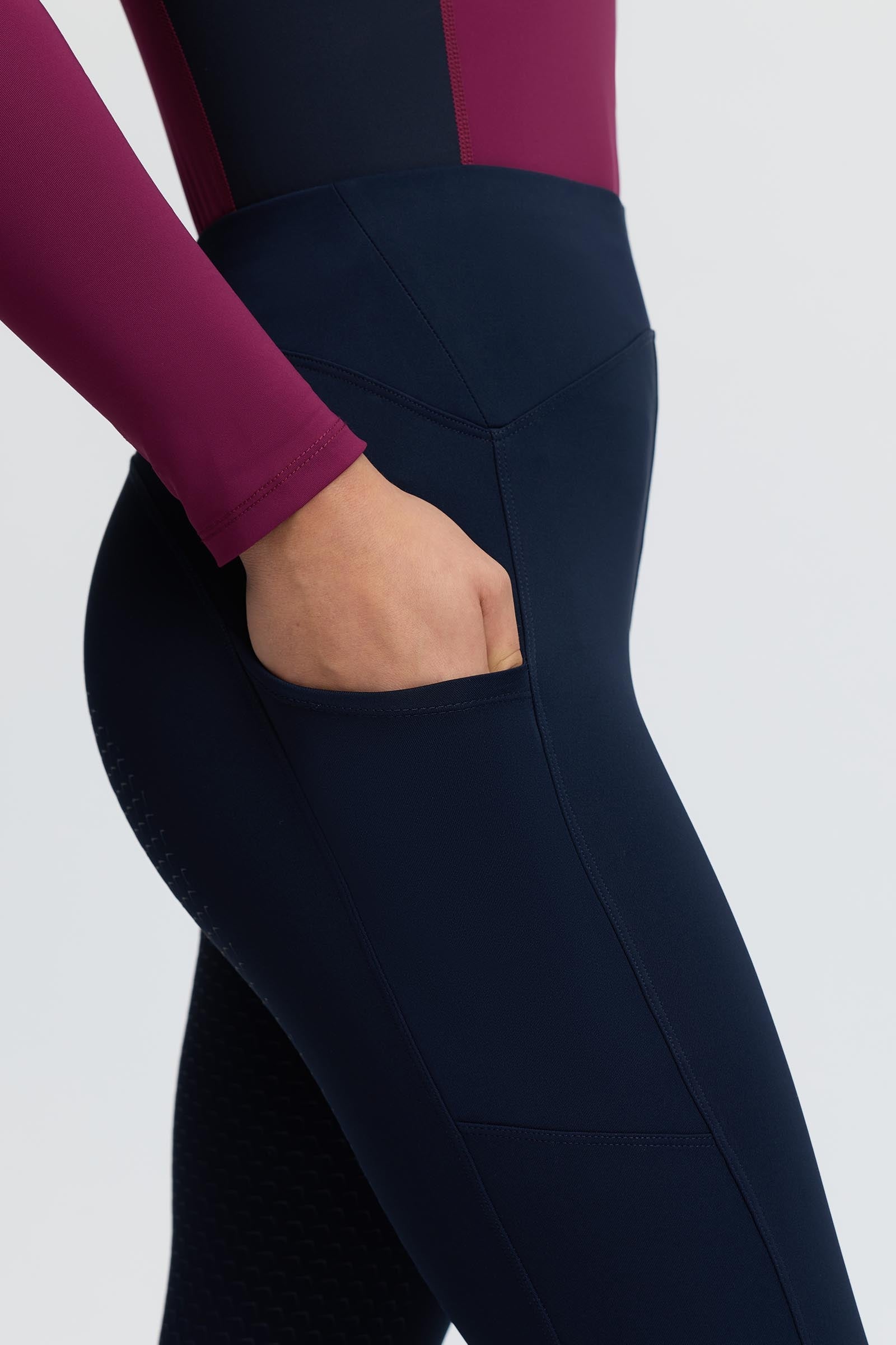 LeMieux Young Rider Nell Brushed Breeches With Full Seat Kids Apparel