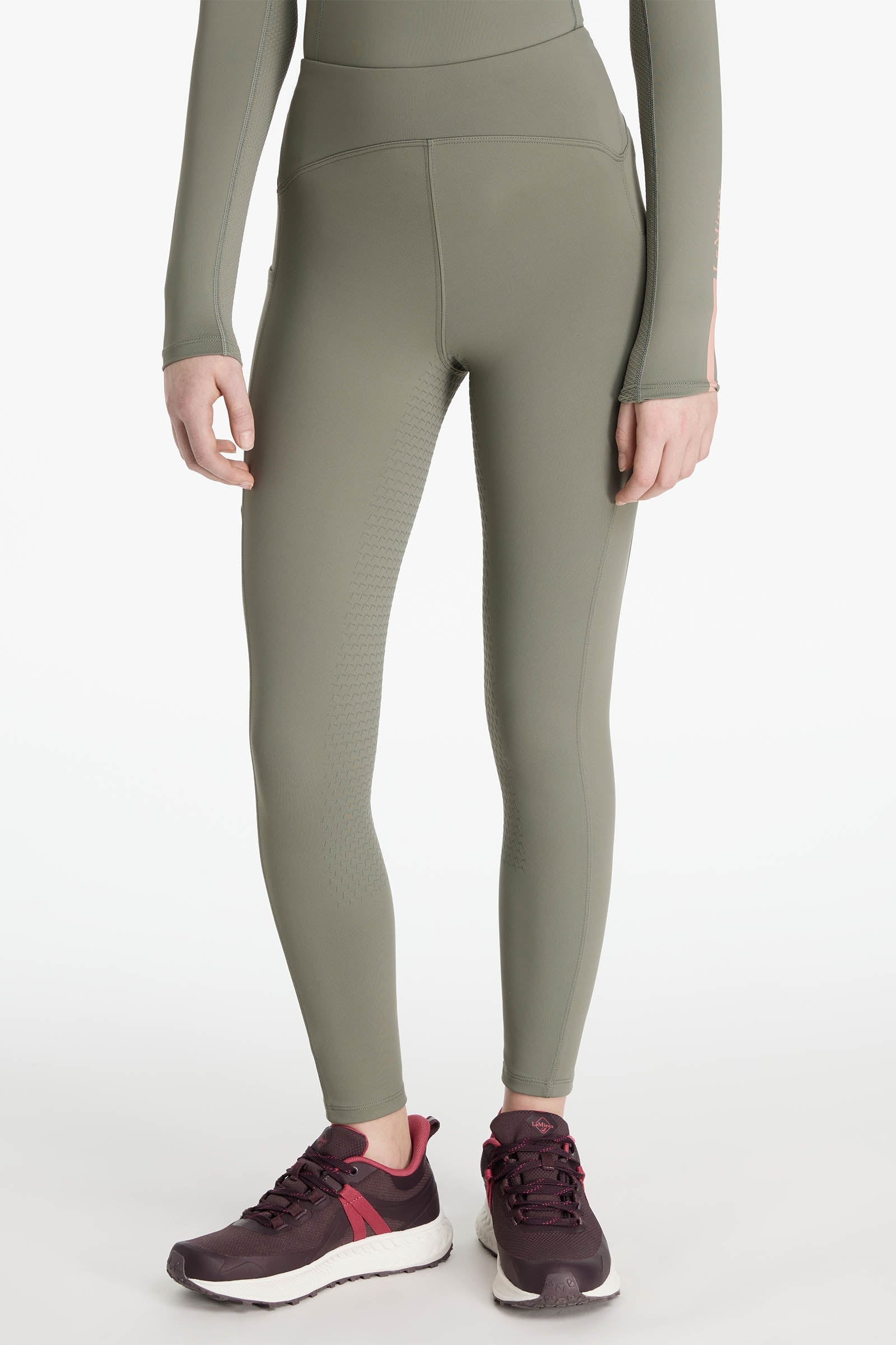 LeMieux Young Rider Nell Brushed Breeches With Full Seat Kids Apparel